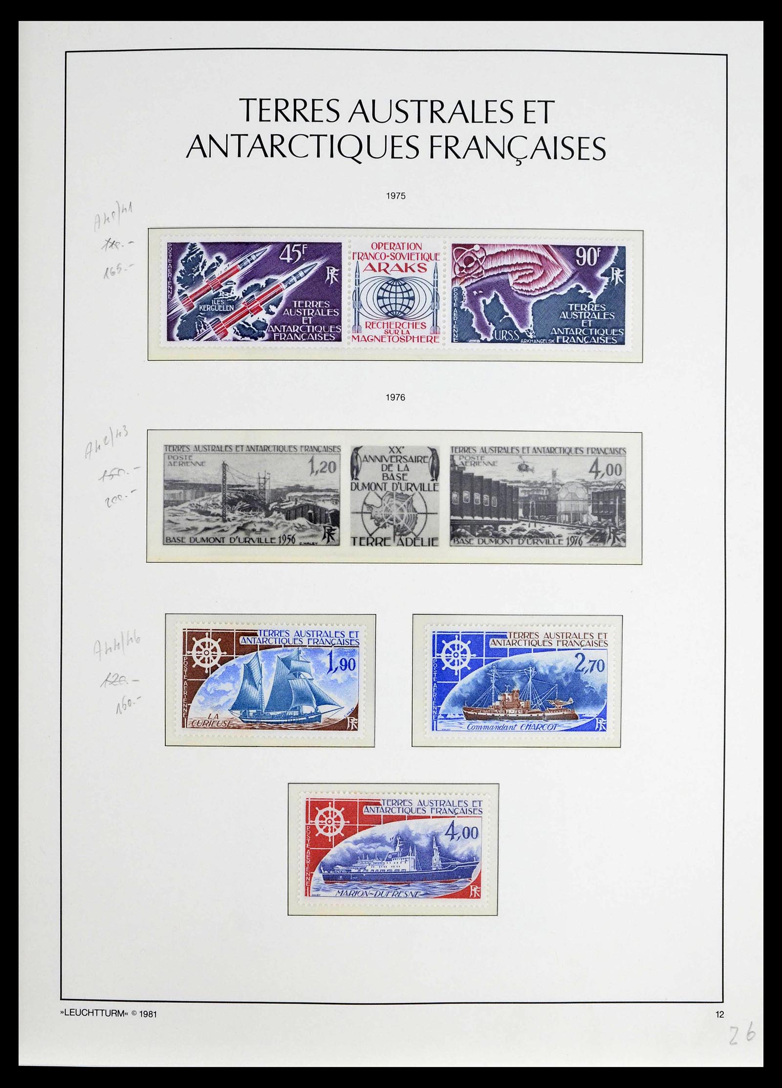 39371 0009 - Postzegelverzameling 39371 TAAF 1948-1999.