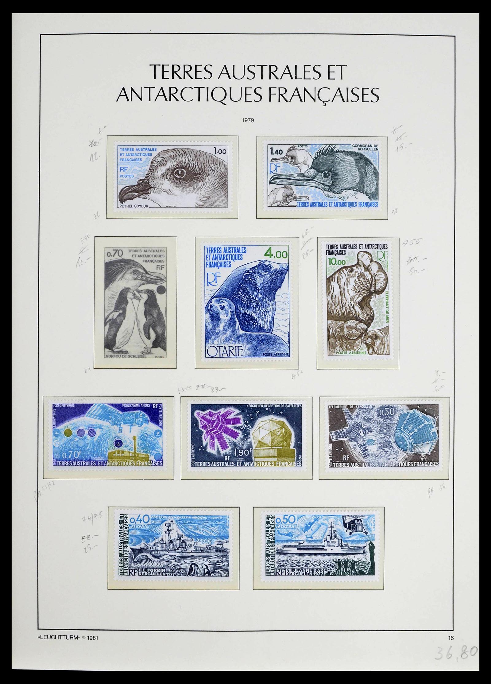 39371 0013 - Postzegelverzameling 39371 TAAF 1948-1999.