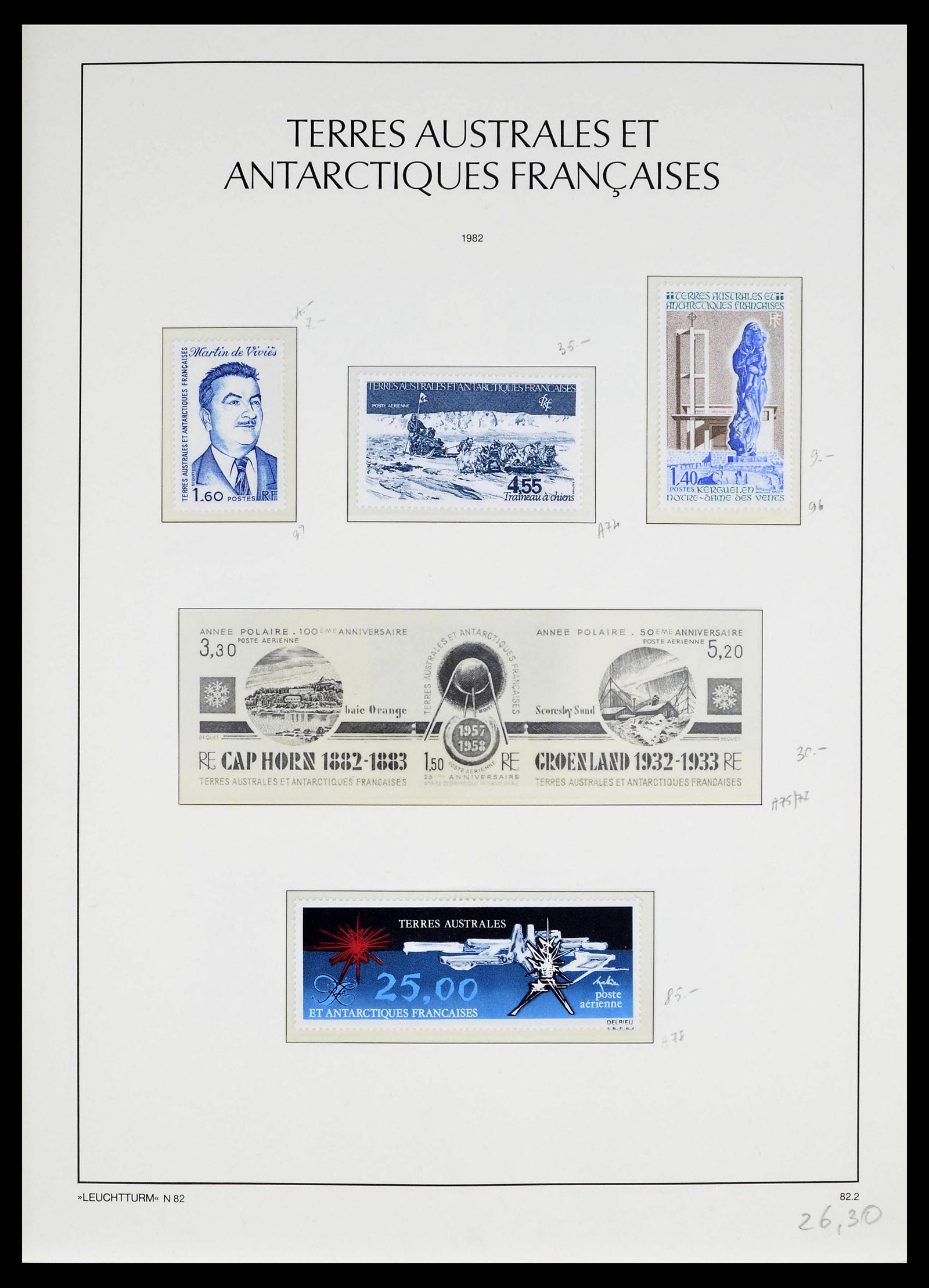 39371 0018 - Postzegelverzameling 39371 TAAF 1948-1999.