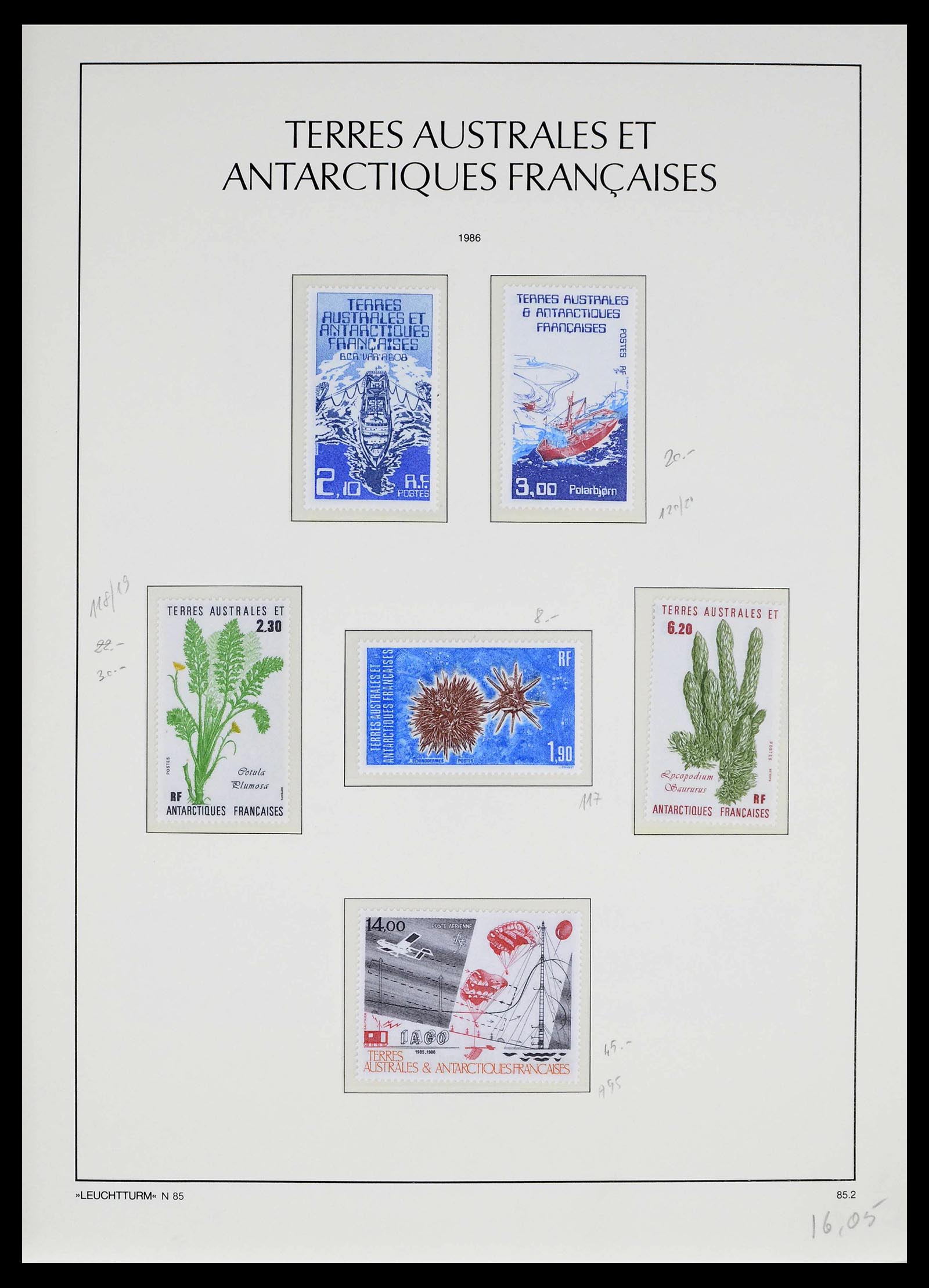 39371 0023 - Postzegelverzameling 39371 TAAF 1948-1999.