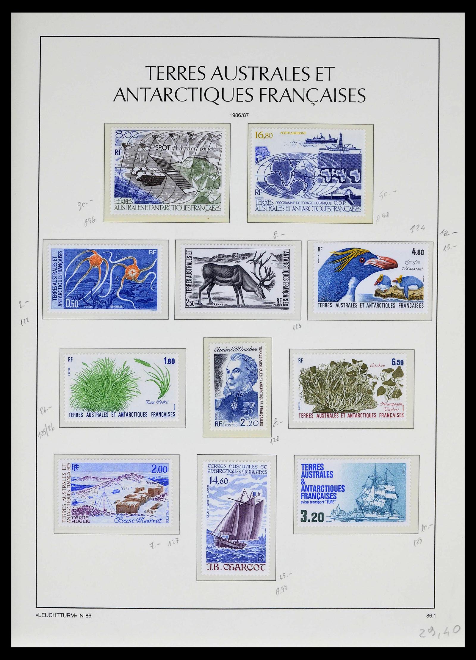39371 0024 - Postzegelverzameling 39371 TAAF 1948-1999.
