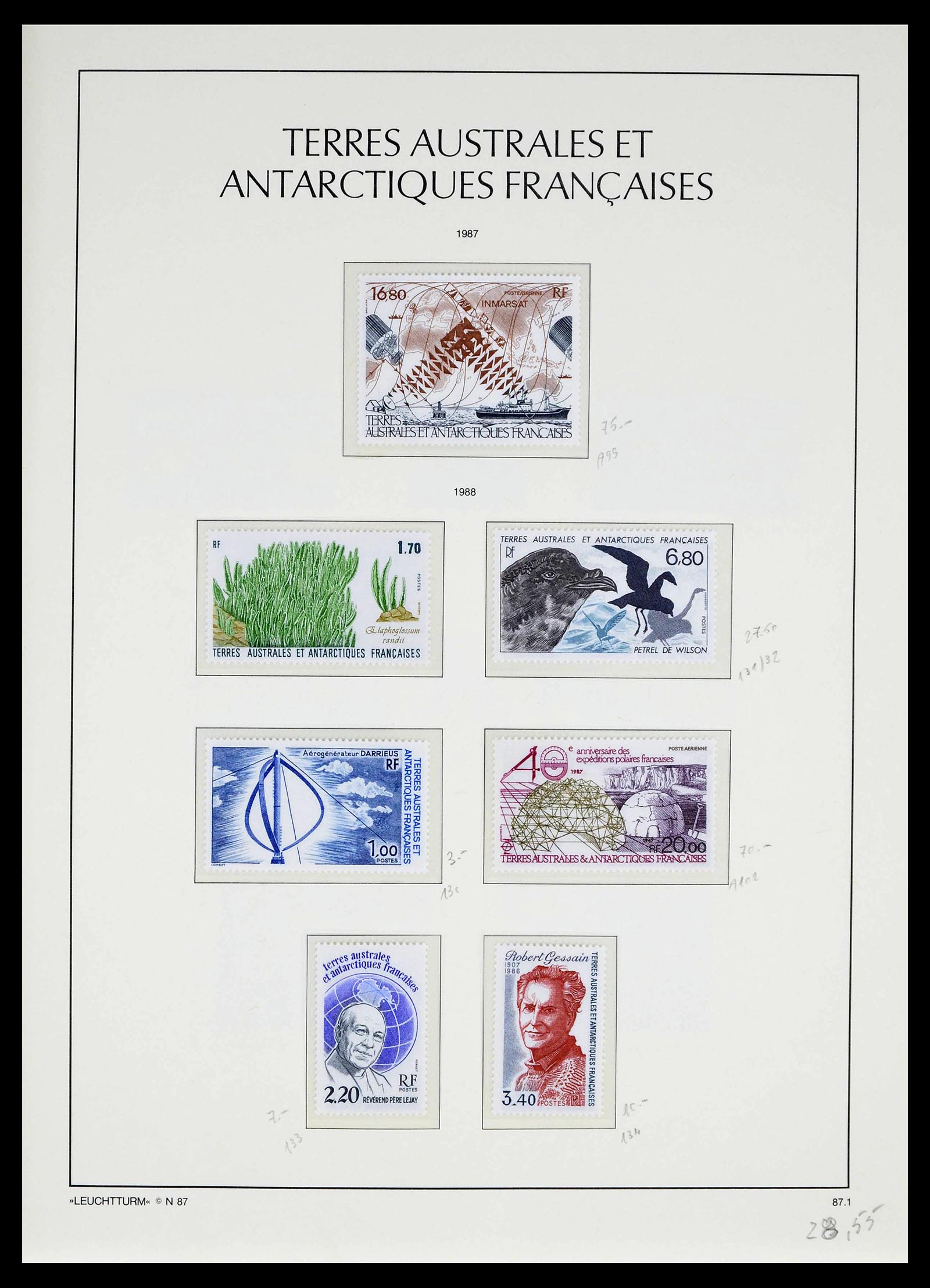 39371 0025 - Postzegelverzameling 39371 TAAF 1948-1999.