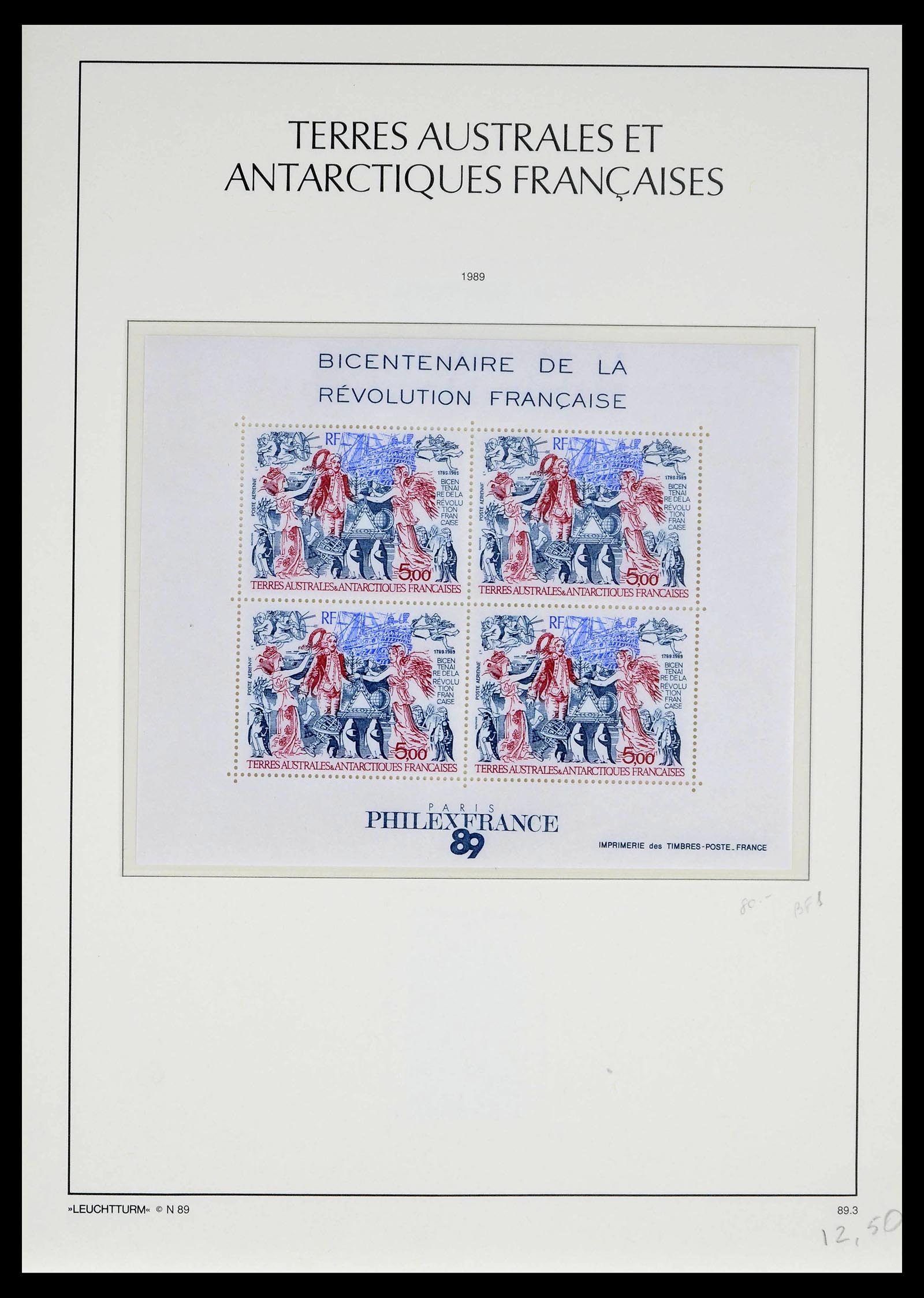 39371 0029 - Postzegelverzameling 39371 TAAF 1948-1999.