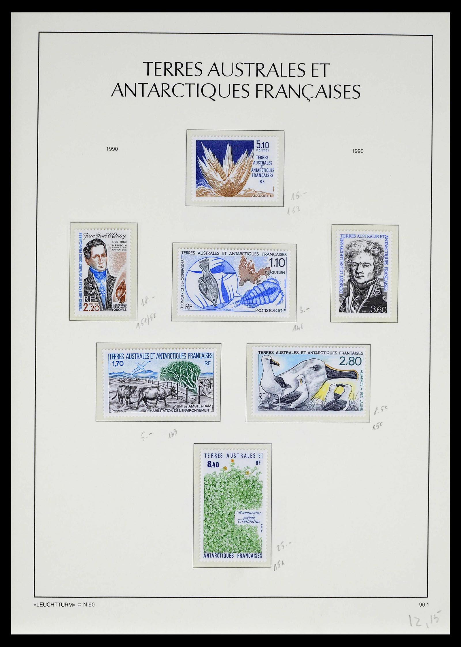 39371 0030 - Postzegelverzameling 39371 TAAF 1948-1999.