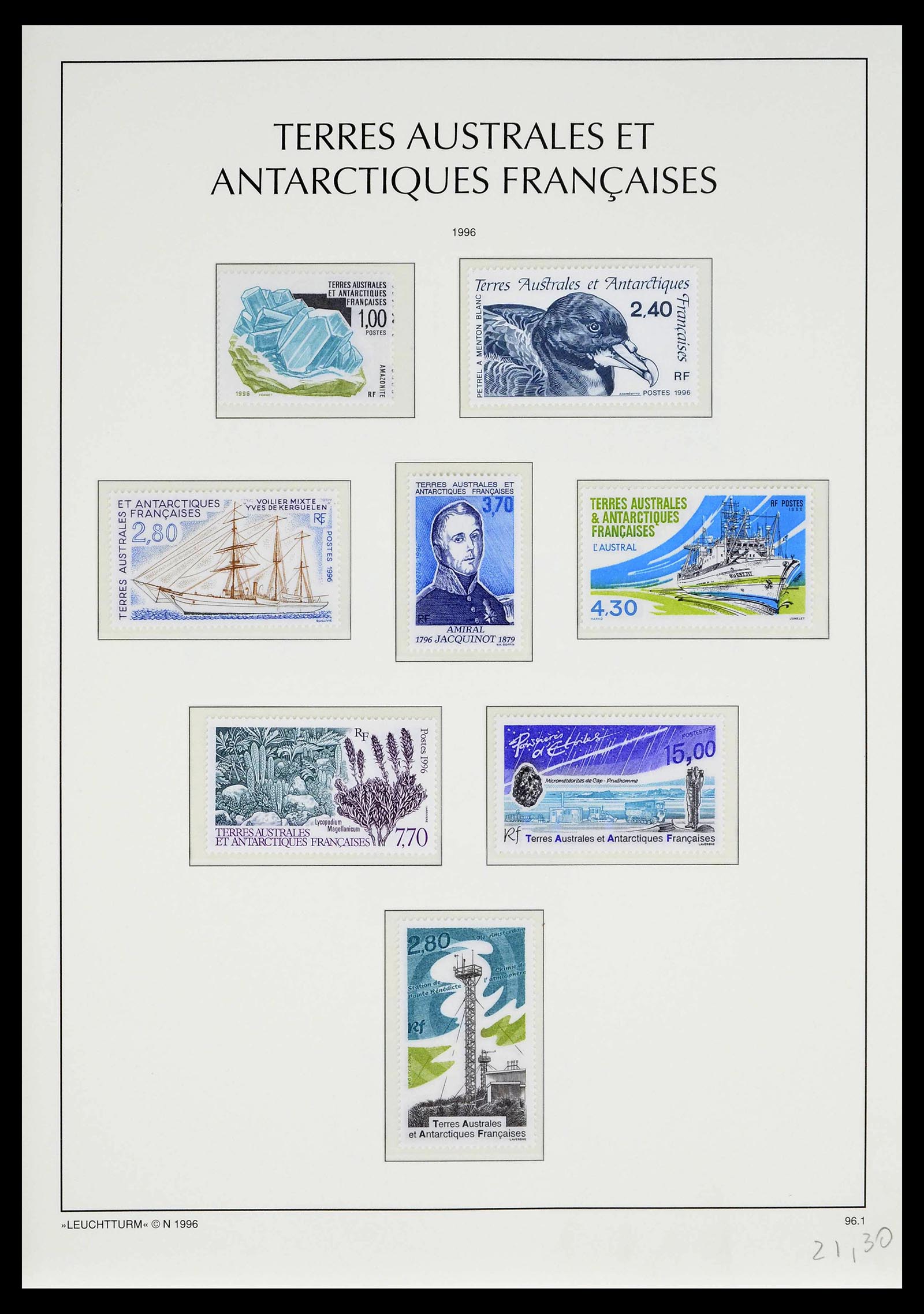 39371 0039 - Postzegelverzameling 39371 TAAF 1948-1999.