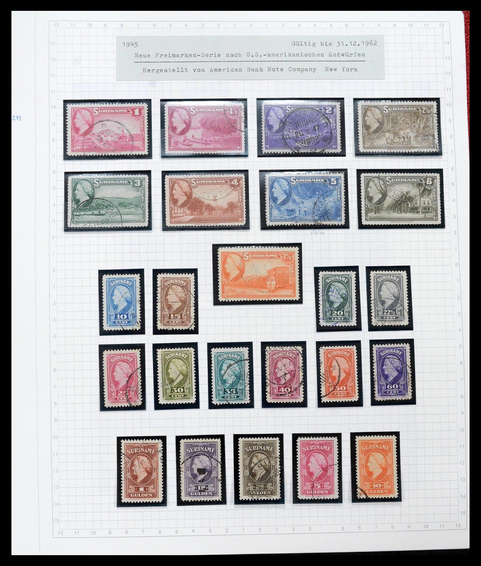 39373 0026 - Stamp collection 39373 Suriname 1873-1975.