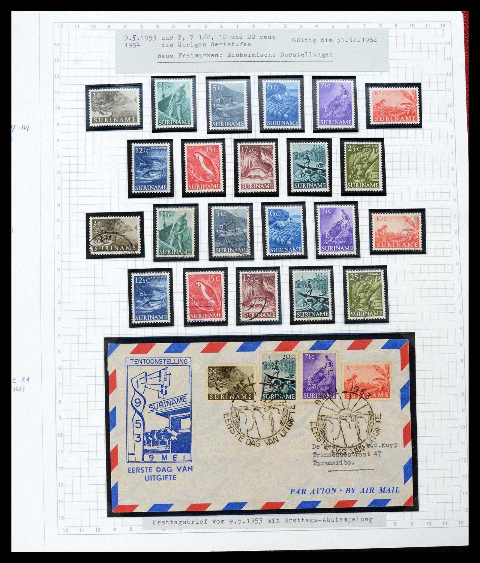 39373 0035 - Stamp collection 39373 Suriname 1873-1975.