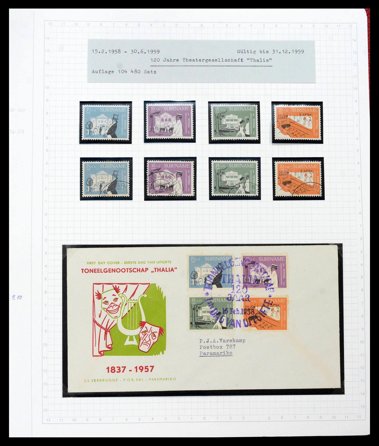 39373 0043 - Stamp collection 39373 Suriname 1873-1975.