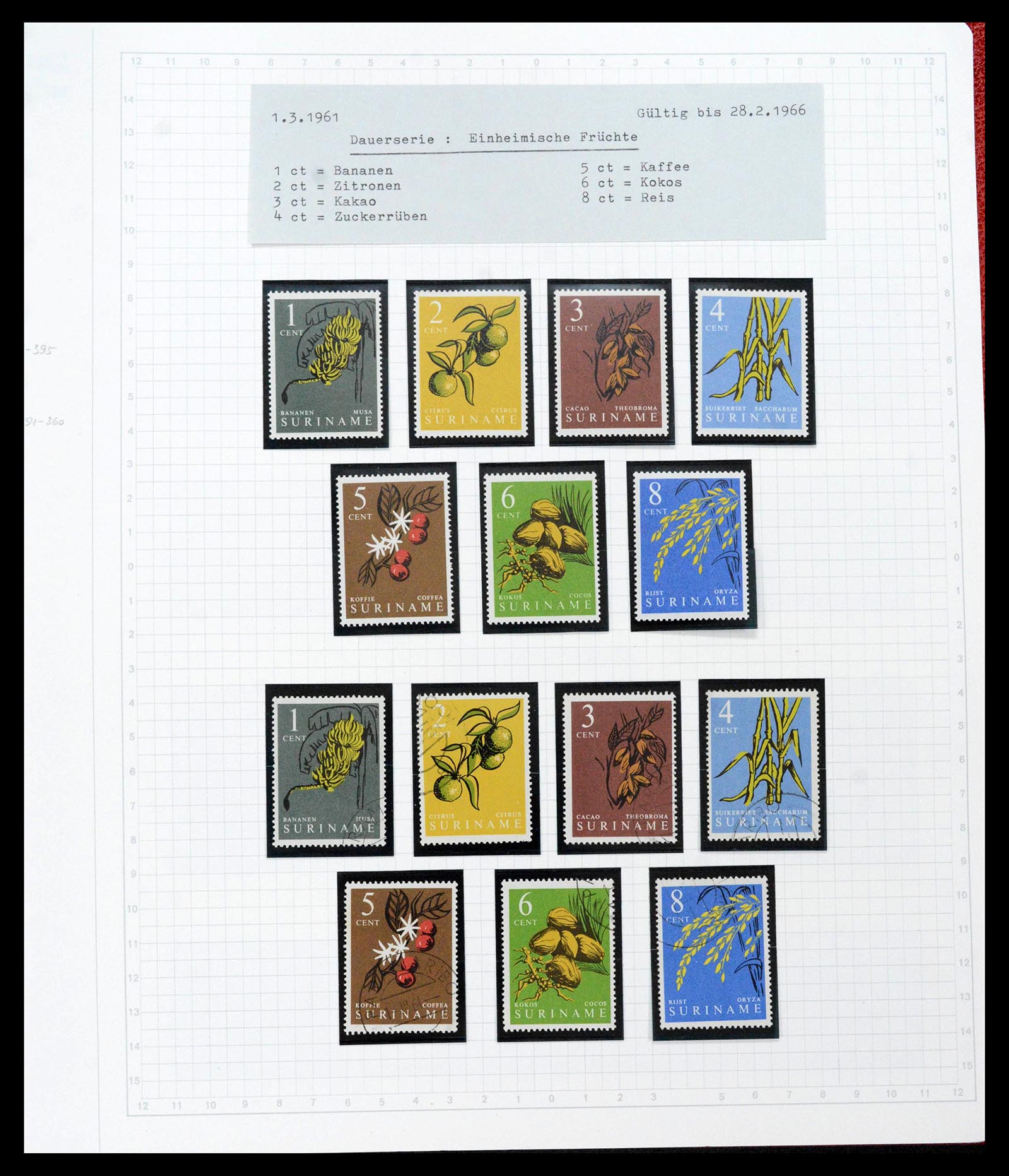 39373 0054 - Stamp collection 39373 Suriname 1873-1975.