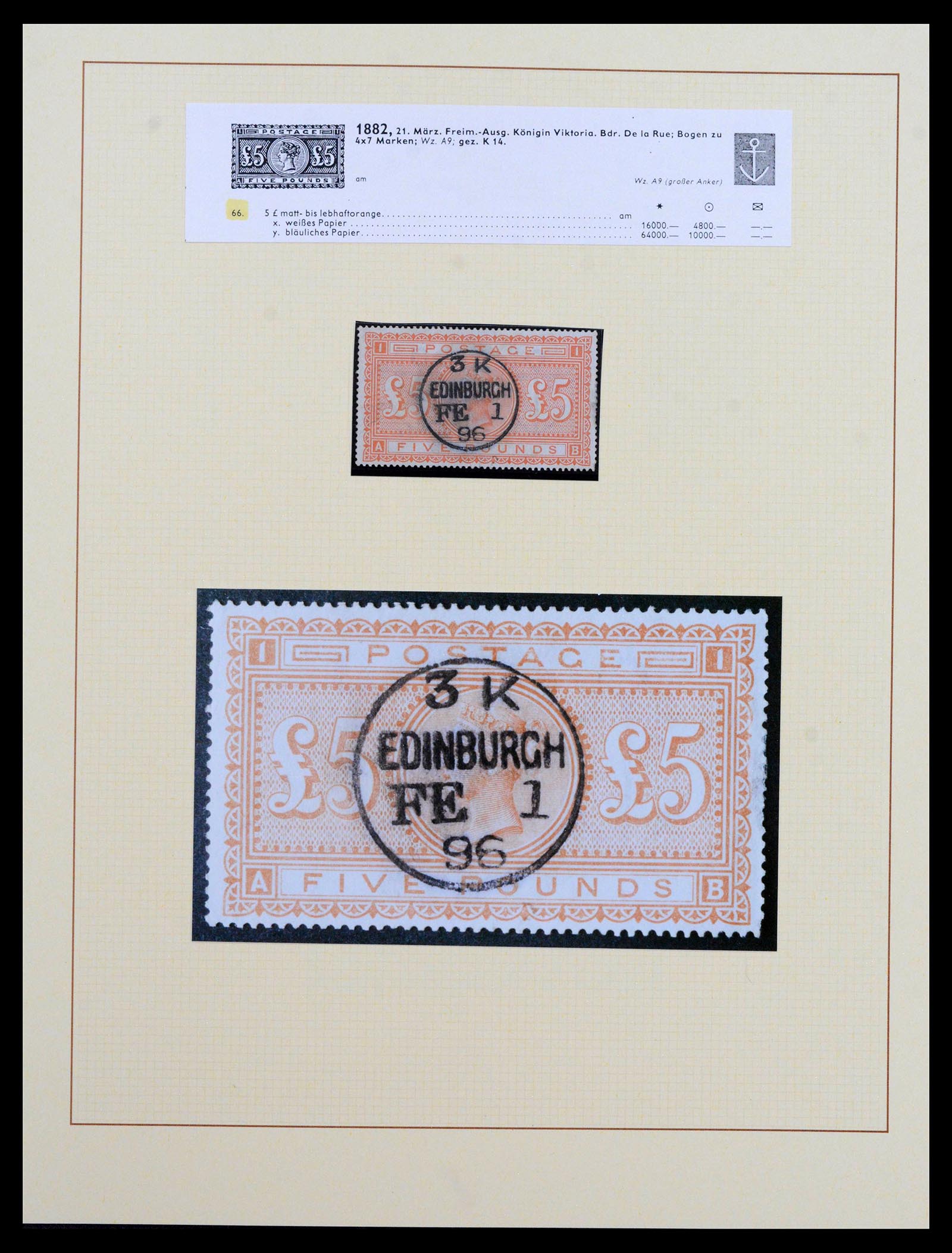 39375 0021 - Postzegelverzameling 39375 Engeland topverzameling 1840-1980.