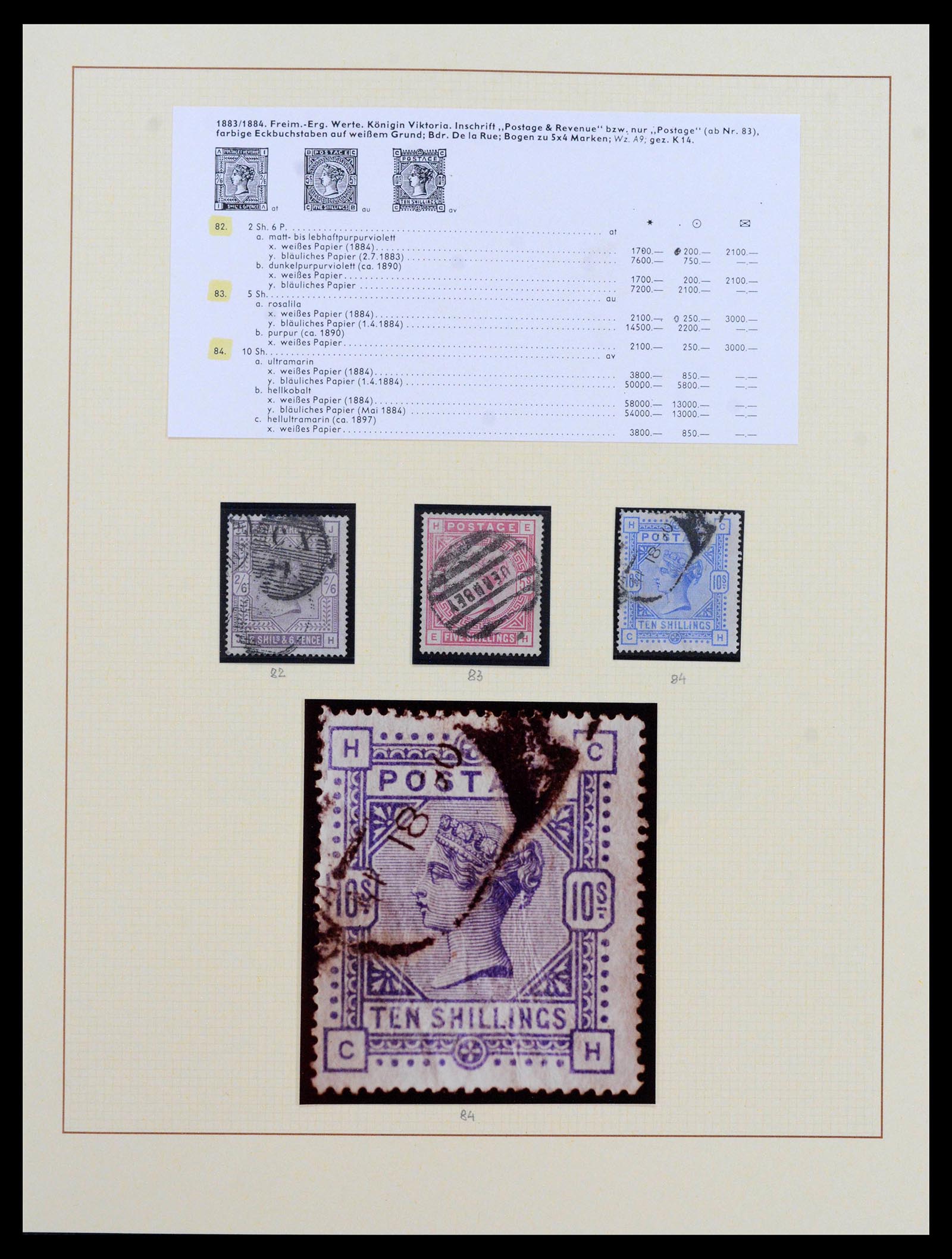 39375 0024 - Postzegelverzameling 39375 Engeland topverzameling 1840-1980.