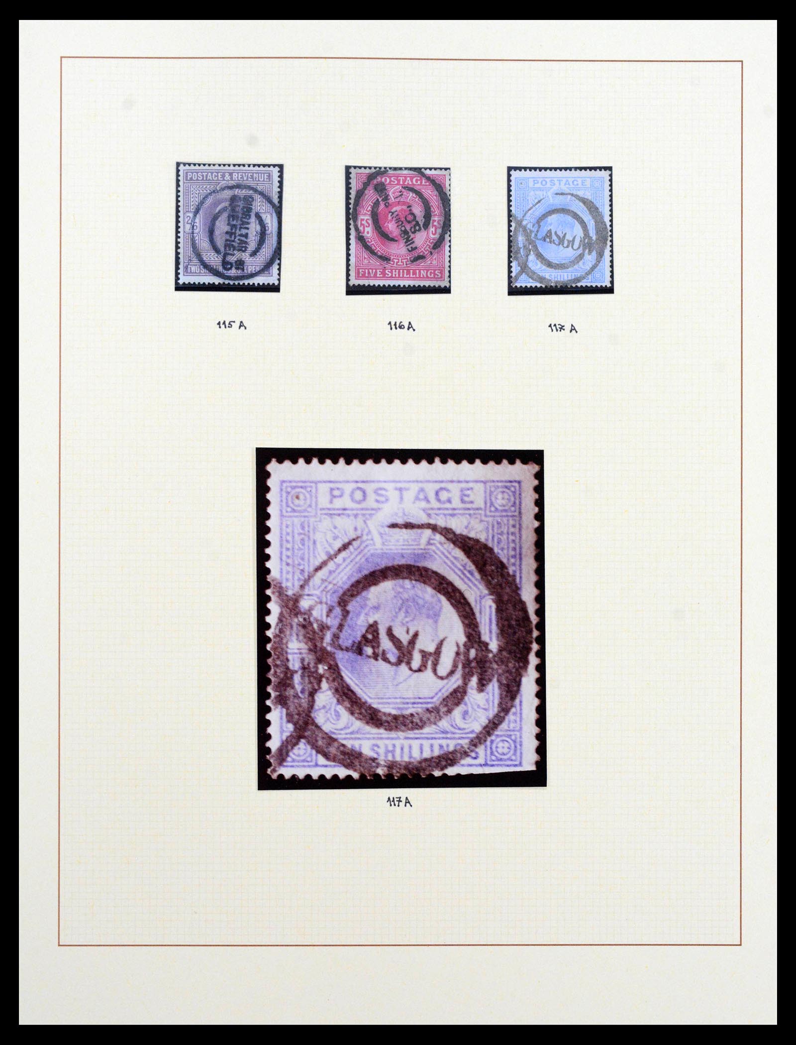 39375 0029 - Postzegelverzameling 39375 Engeland topverzameling 1840-1980.