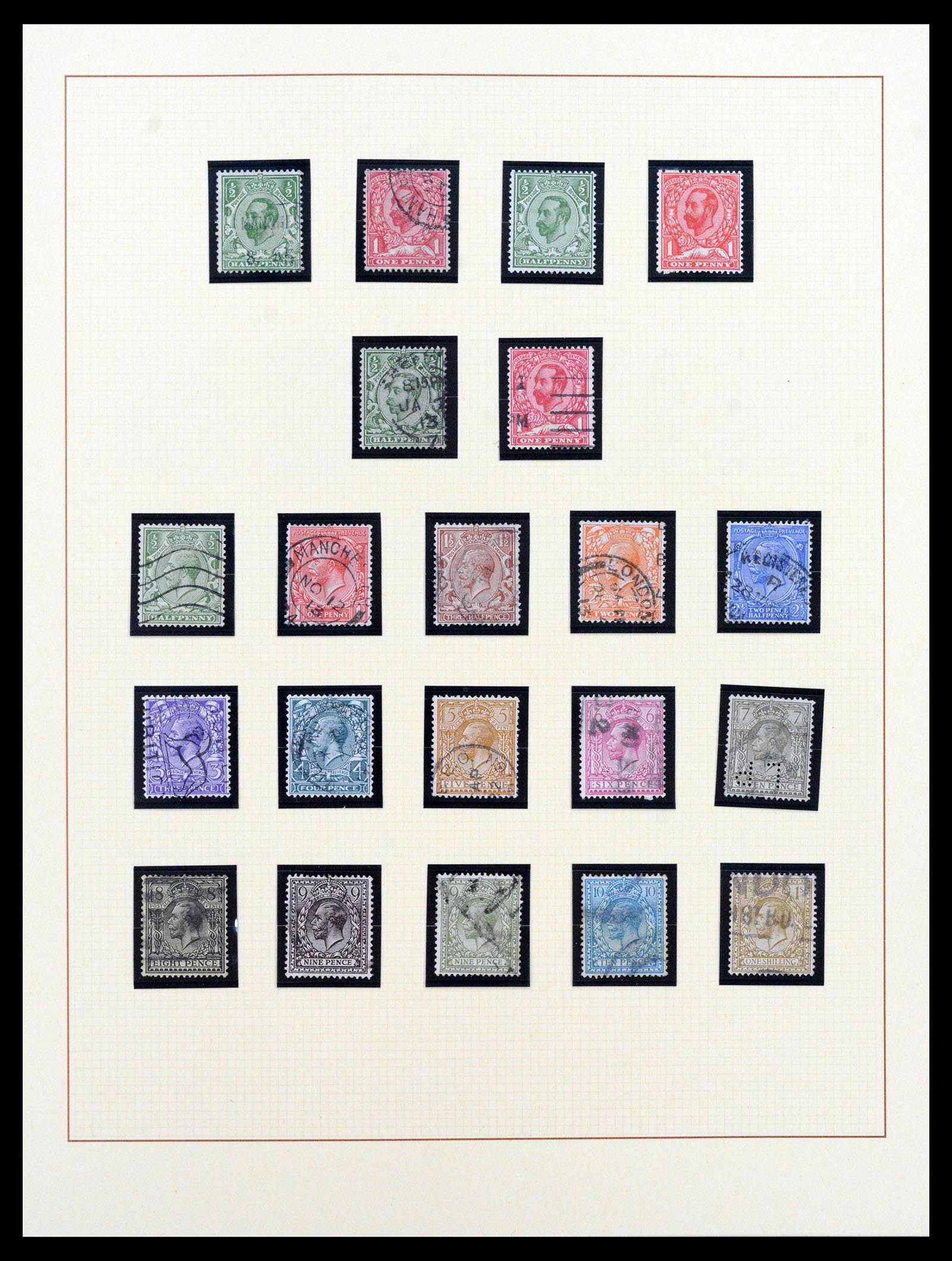 39375 0031 - Postzegelverzameling 39375 Engeland topverzameling 1840-1980.