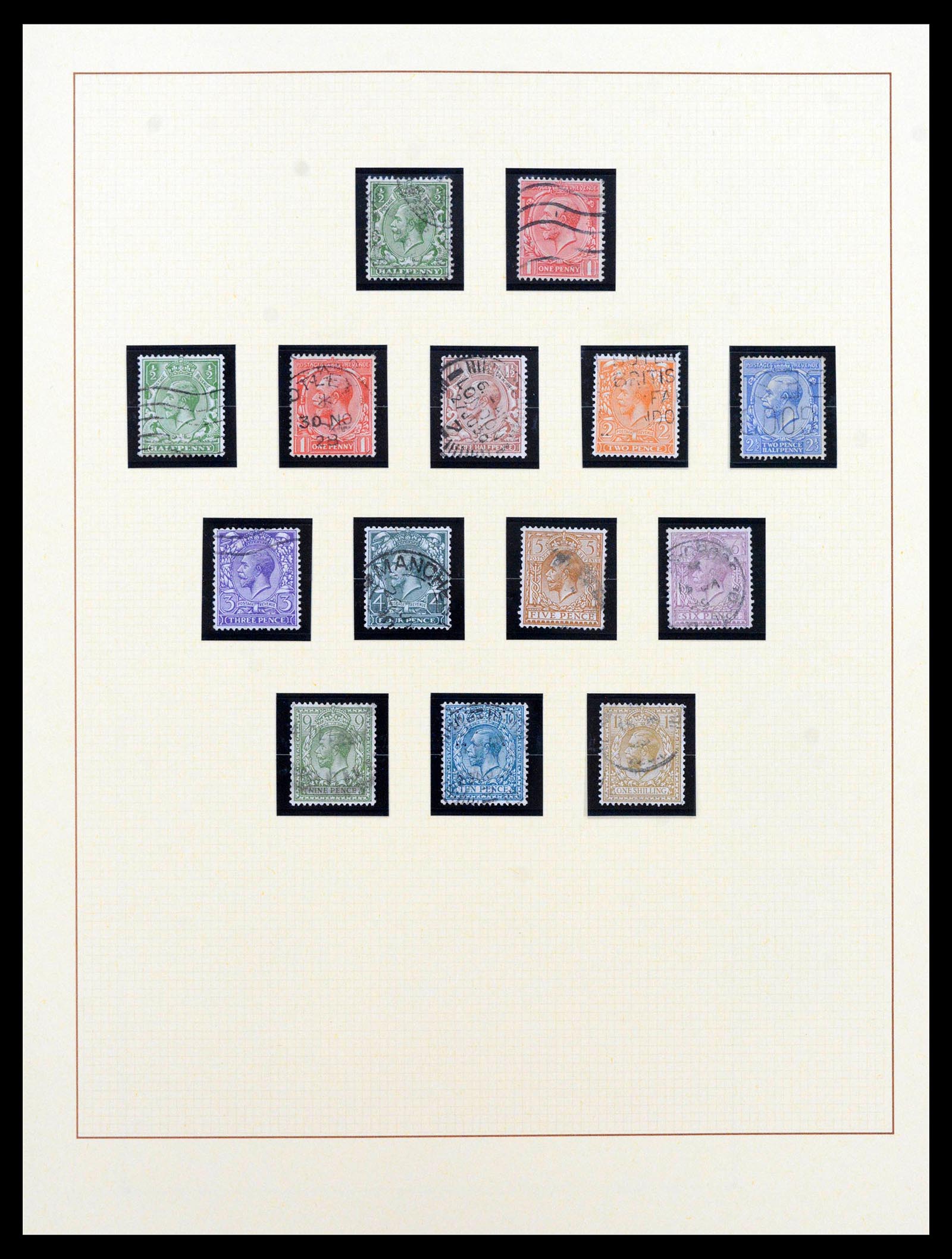 39375 0032 - Postzegelverzameling 39375 Engeland topverzameling 1840-1980.