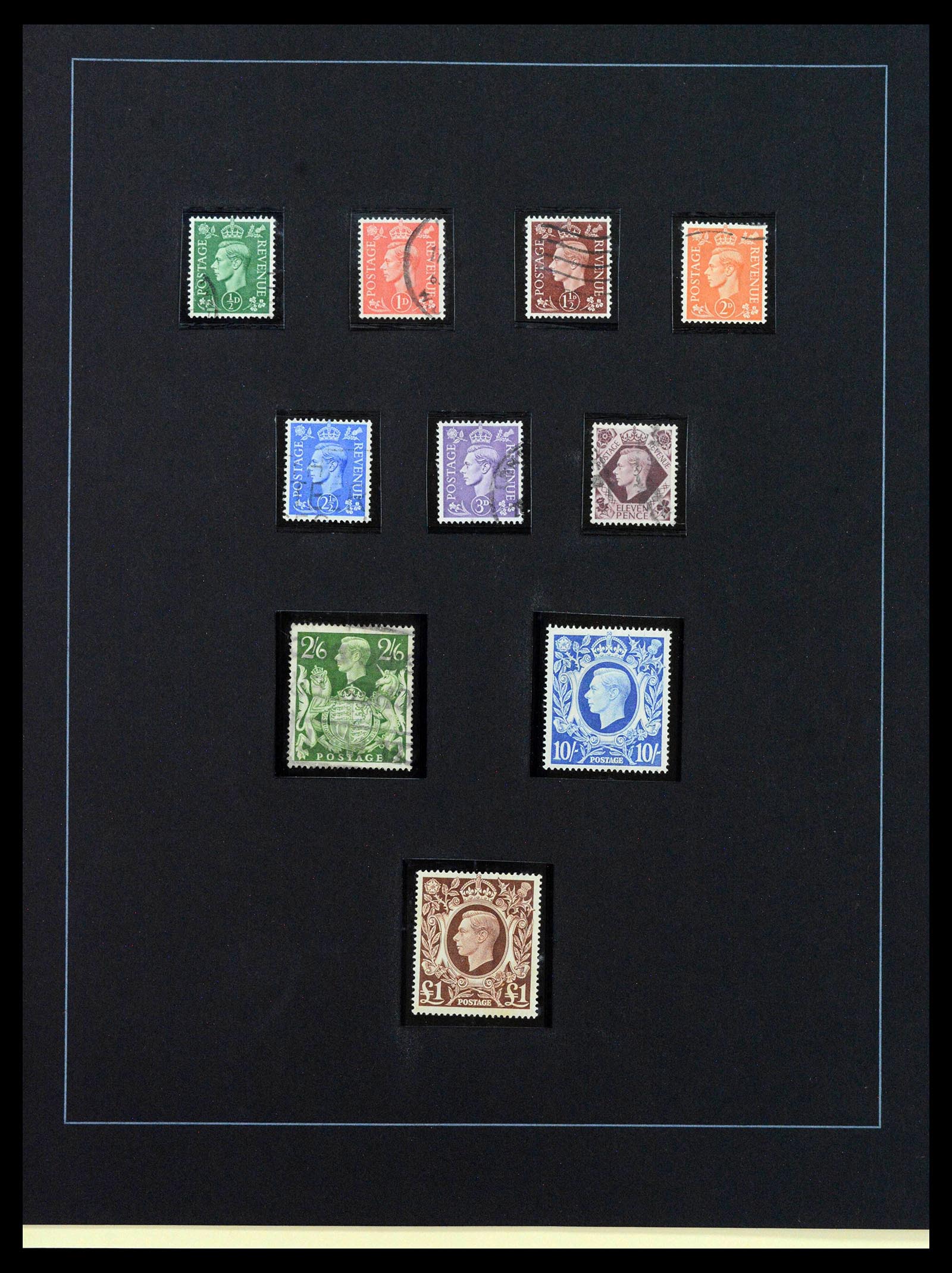 39375 0039 - Postzegelverzameling 39375 Engeland topverzameling 1840-1980.