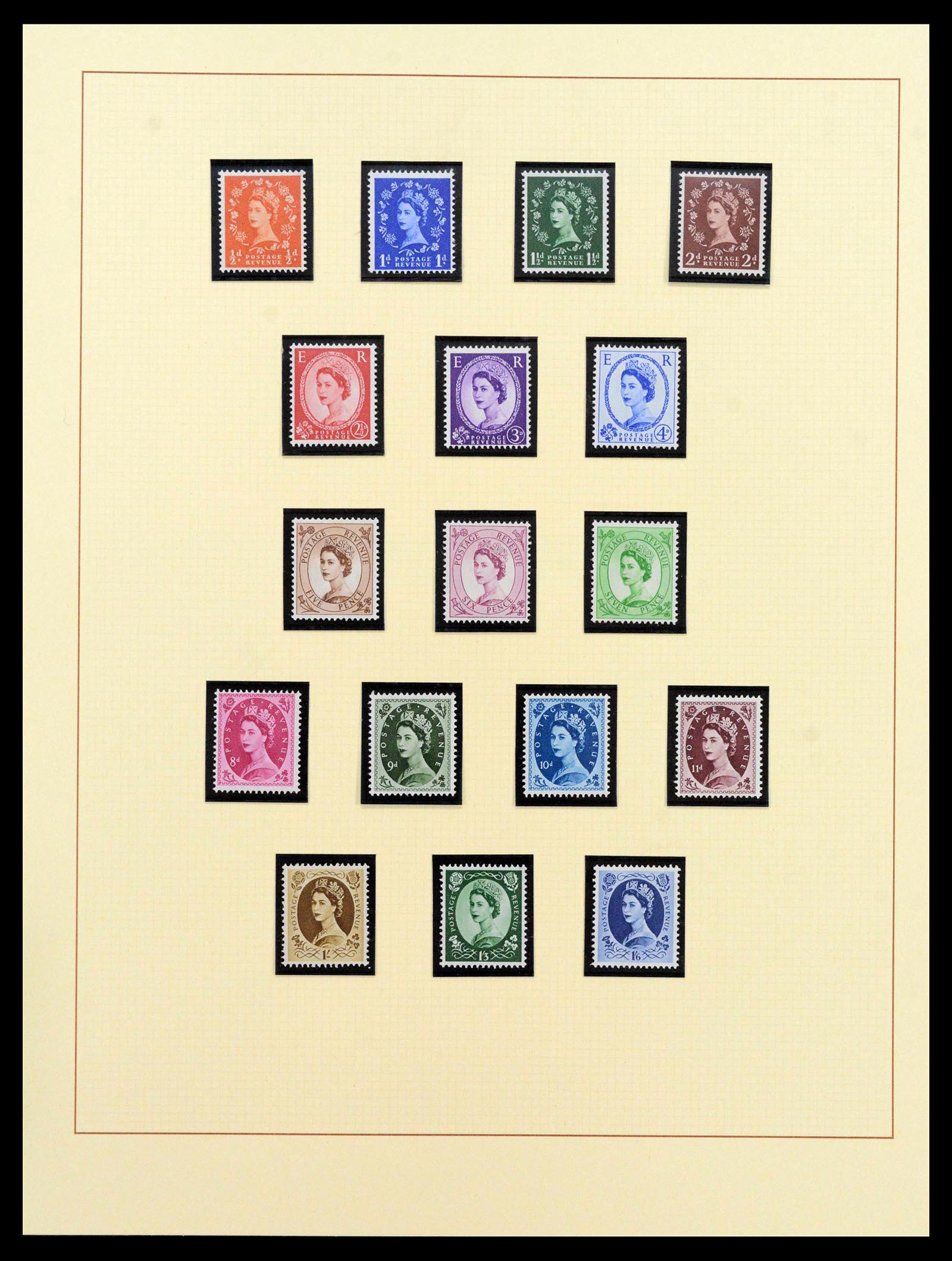 39375 0044 - Postzegelverzameling 39375 Engeland topverzameling 1840-1980.
