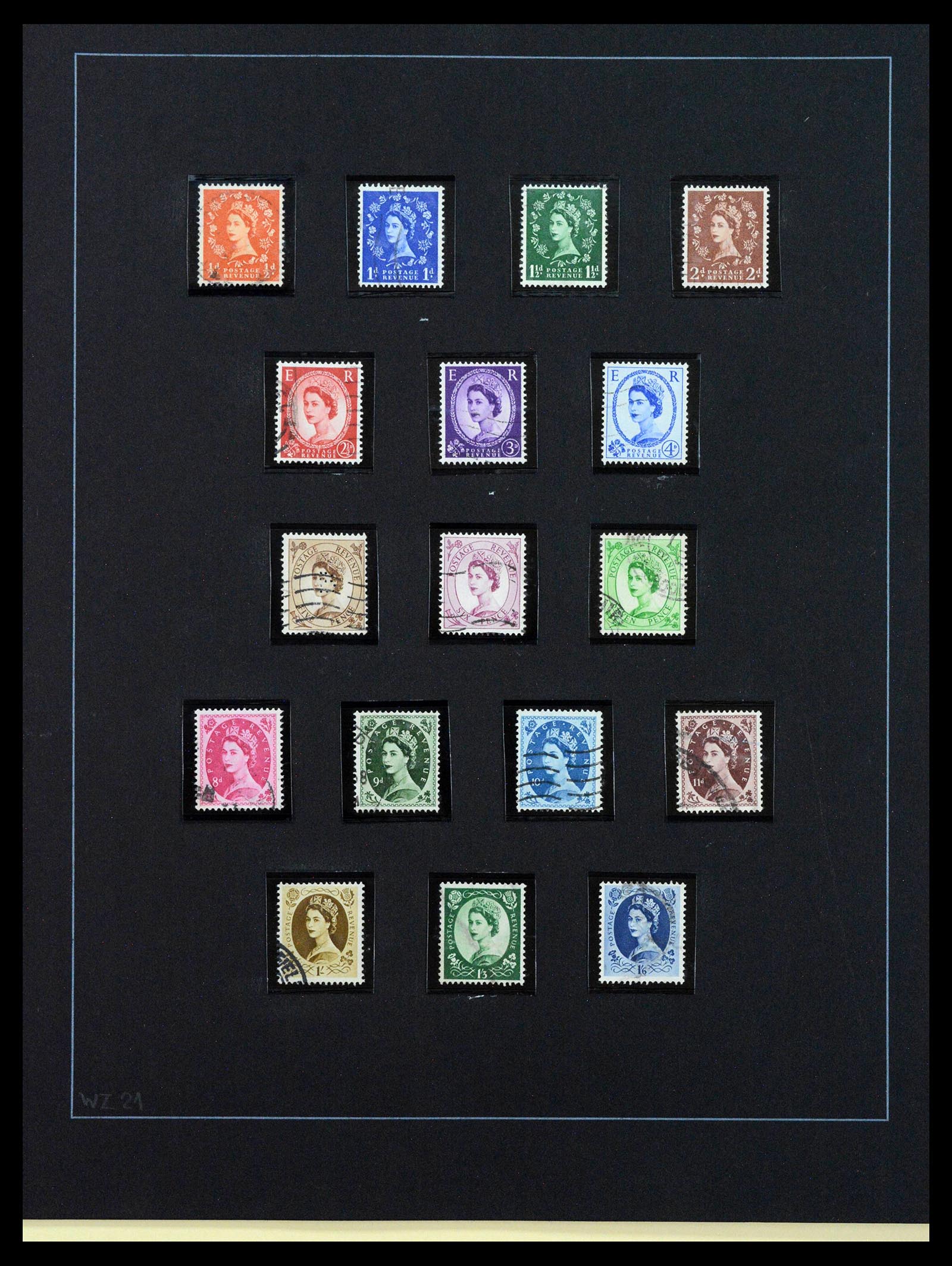 39375 0046 - Stamp collection 39375 Great Britain super collection 1840-1980.