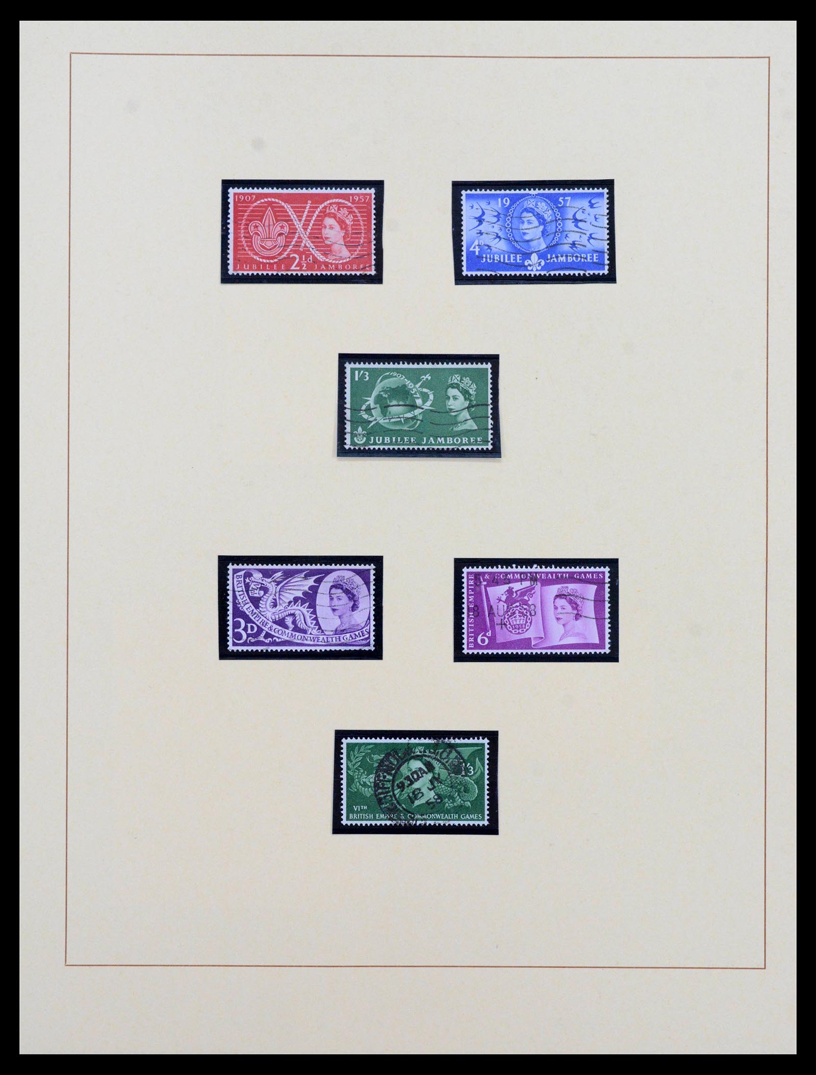 39375 0048 - Postzegelverzameling 39375 Engeland topverzameling 1840-1980.
