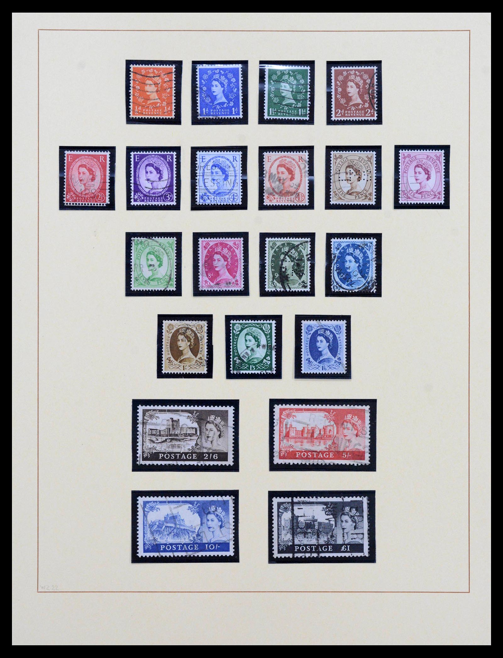 39375 0049 - Postzegelverzameling 39375 Engeland topverzameling 1840-1980.