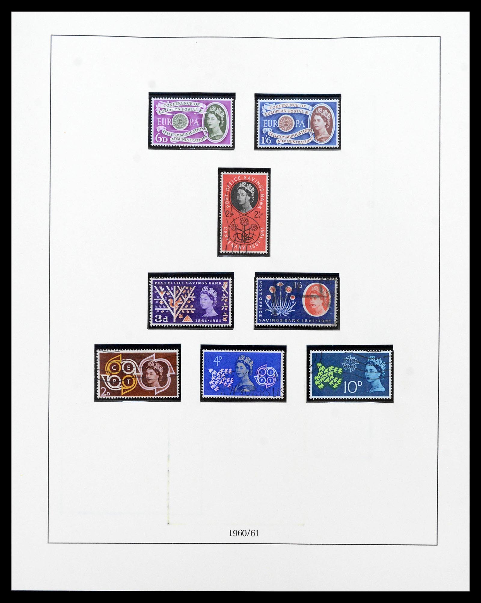 39375 0055 - Postzegelverzameling 39375 Engeland topverzameling 1840-1980.