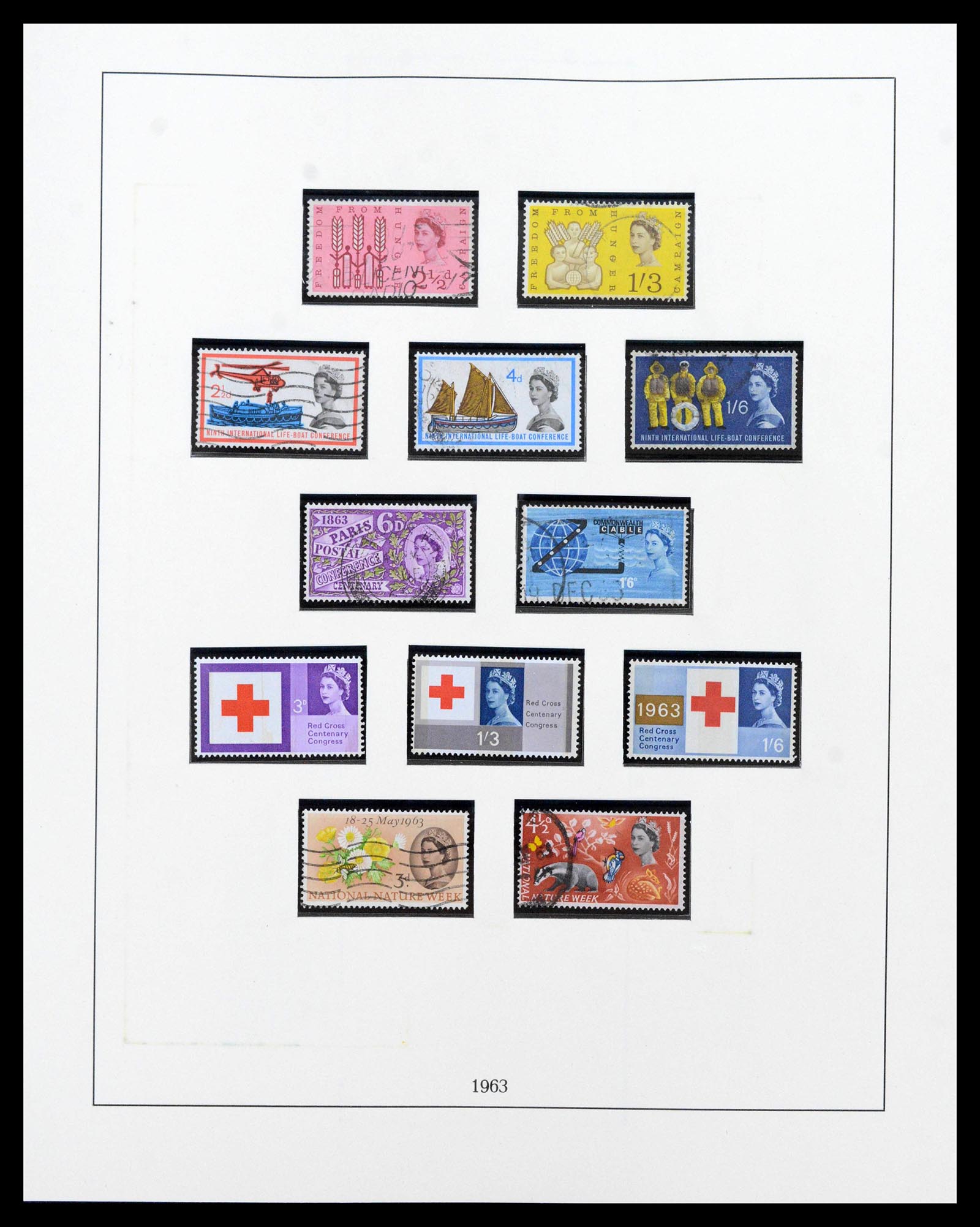 39375 0056 - Postzegelverzameling 39375 Engeland topverzameling 1840-1980.