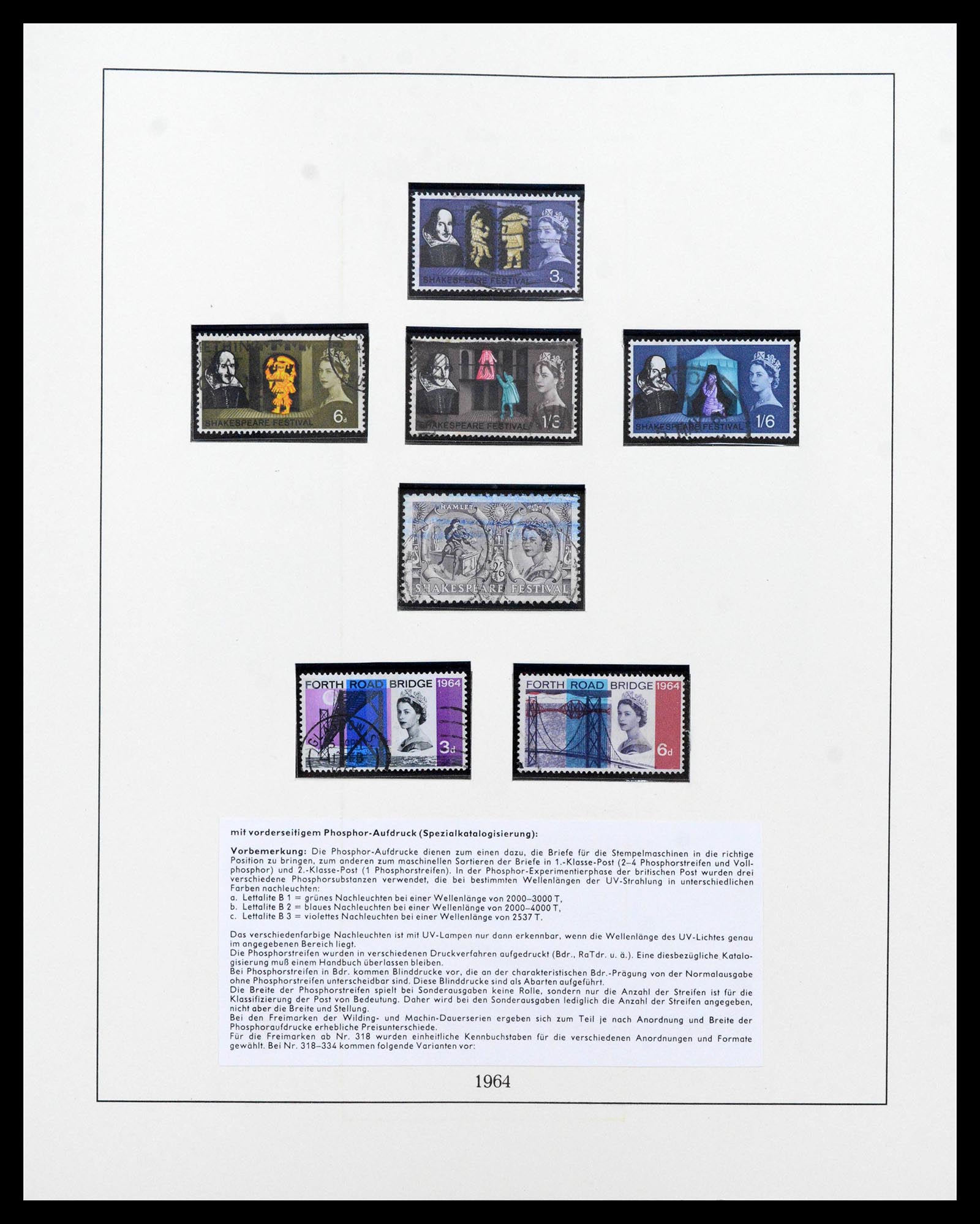 39375 0057 - Postzegelverzameling 39375 Engeland topverzameling 1840-1980.