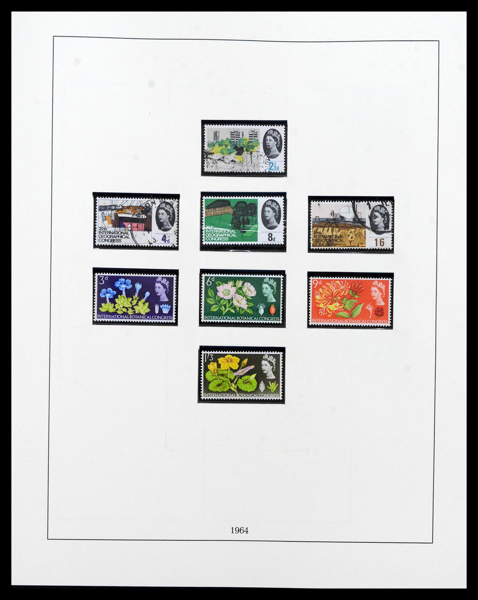 39375 0058 - Postzegelverzameling 39375 Engeland topverzameling 1840-1980.