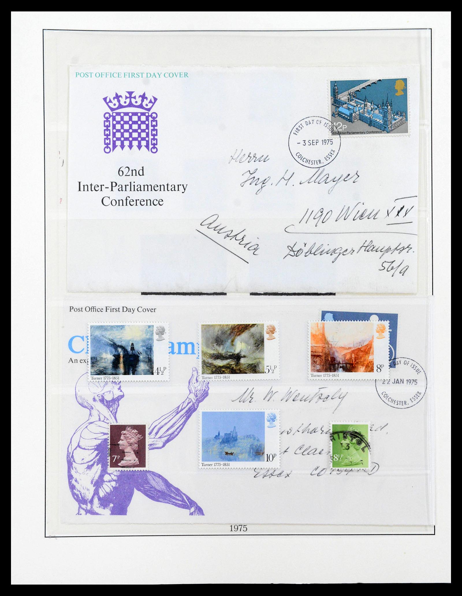 39375 0101 - Postzegelverzameling 39375 Engeland topverzameling 1840-1980.