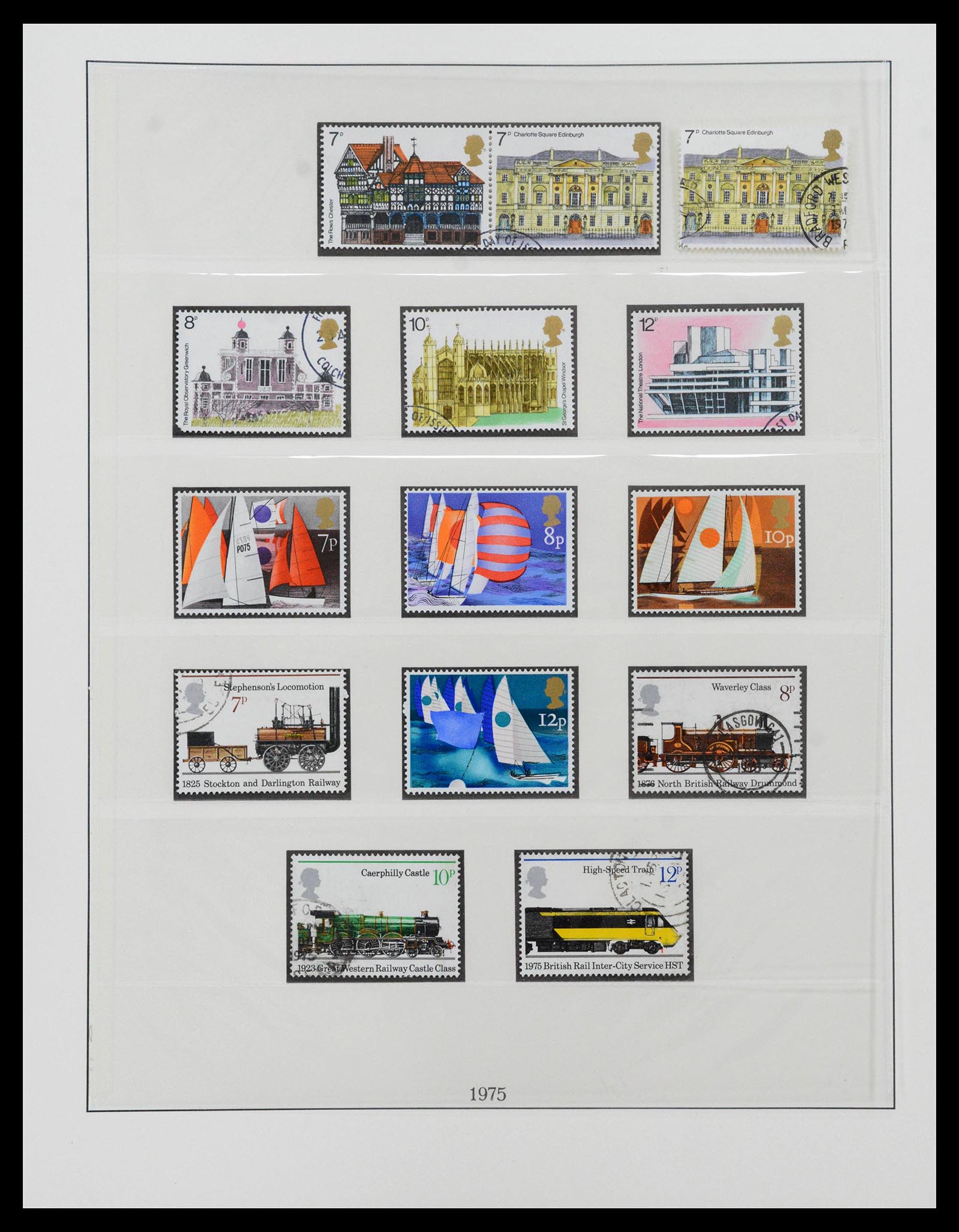 39375 0102 - Postzegelverzameling 39375 Engeland topverzameling 1840-1980.