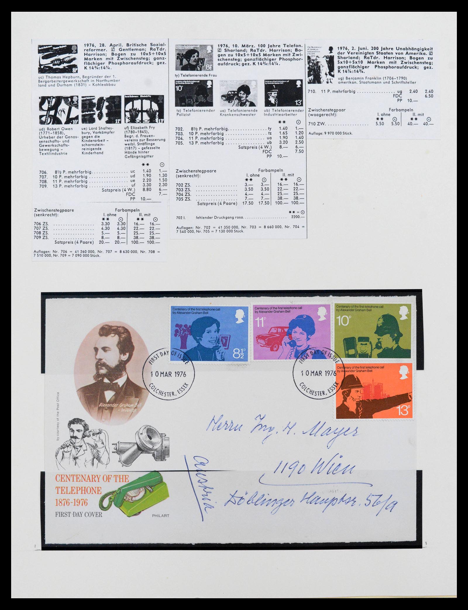 39375 0104 - Postzegelverzameling 39375 Engeland topverzameling 1840-1980.