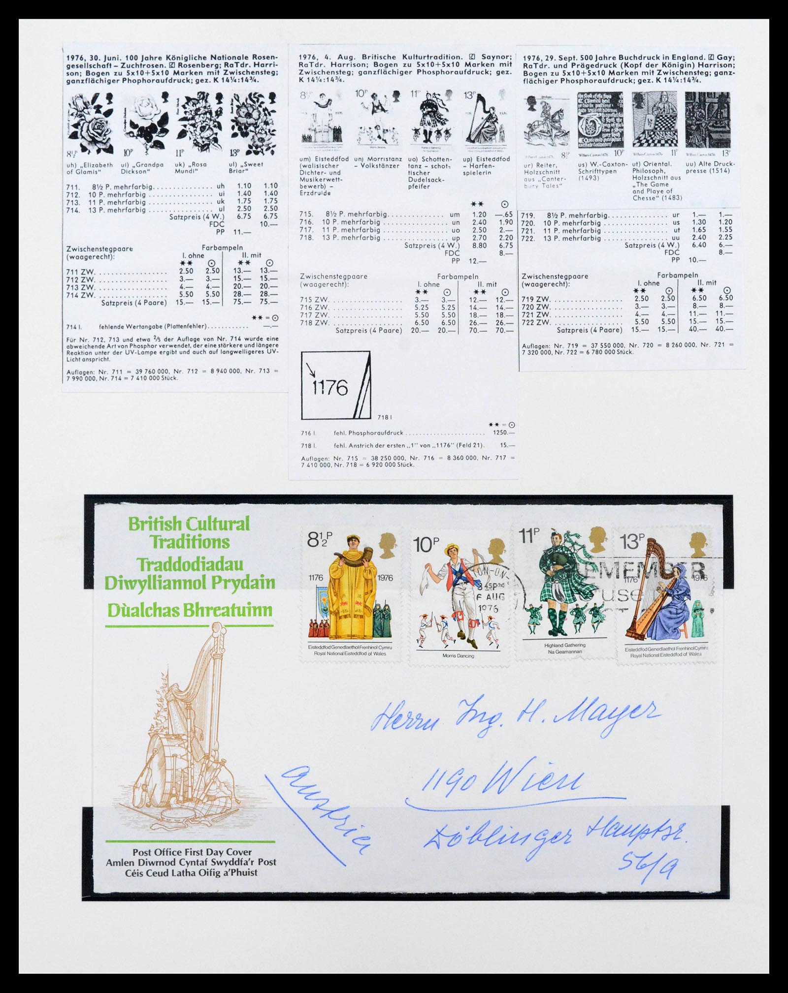 39375 0107 - Postzegelverzameling 39375 Engeland topverzameling 1840-1980.
