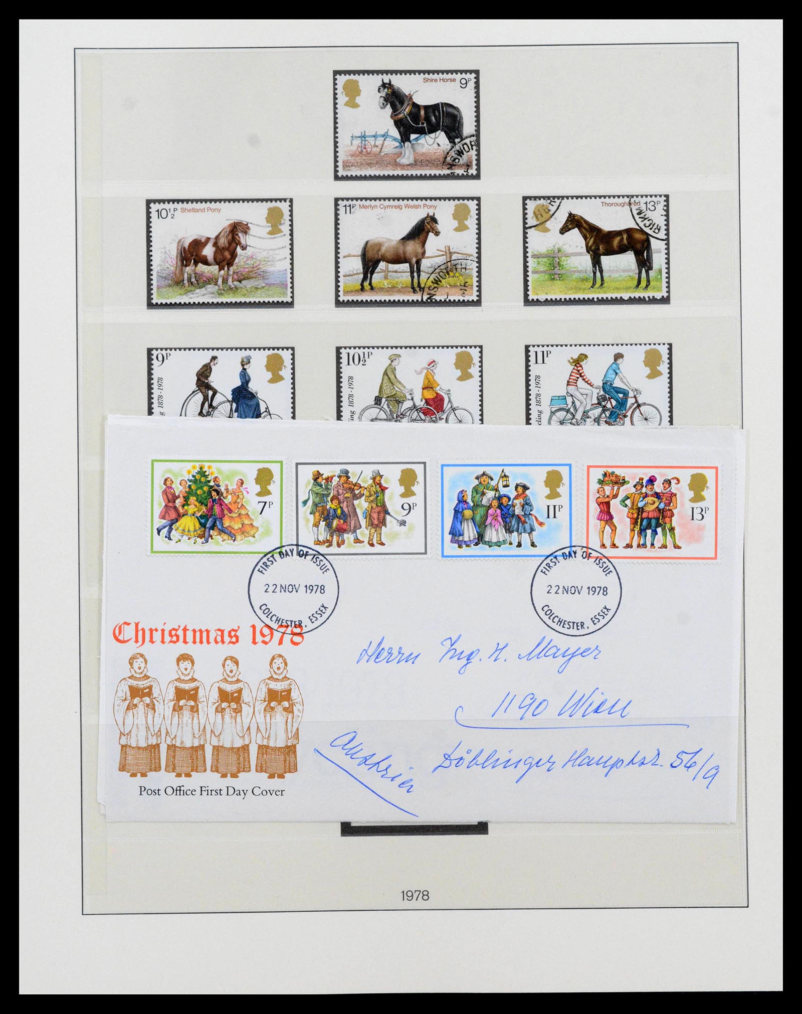 39375 0115 - Postzegelverzameling 39375 Engeland topverzameling 1840-1980.