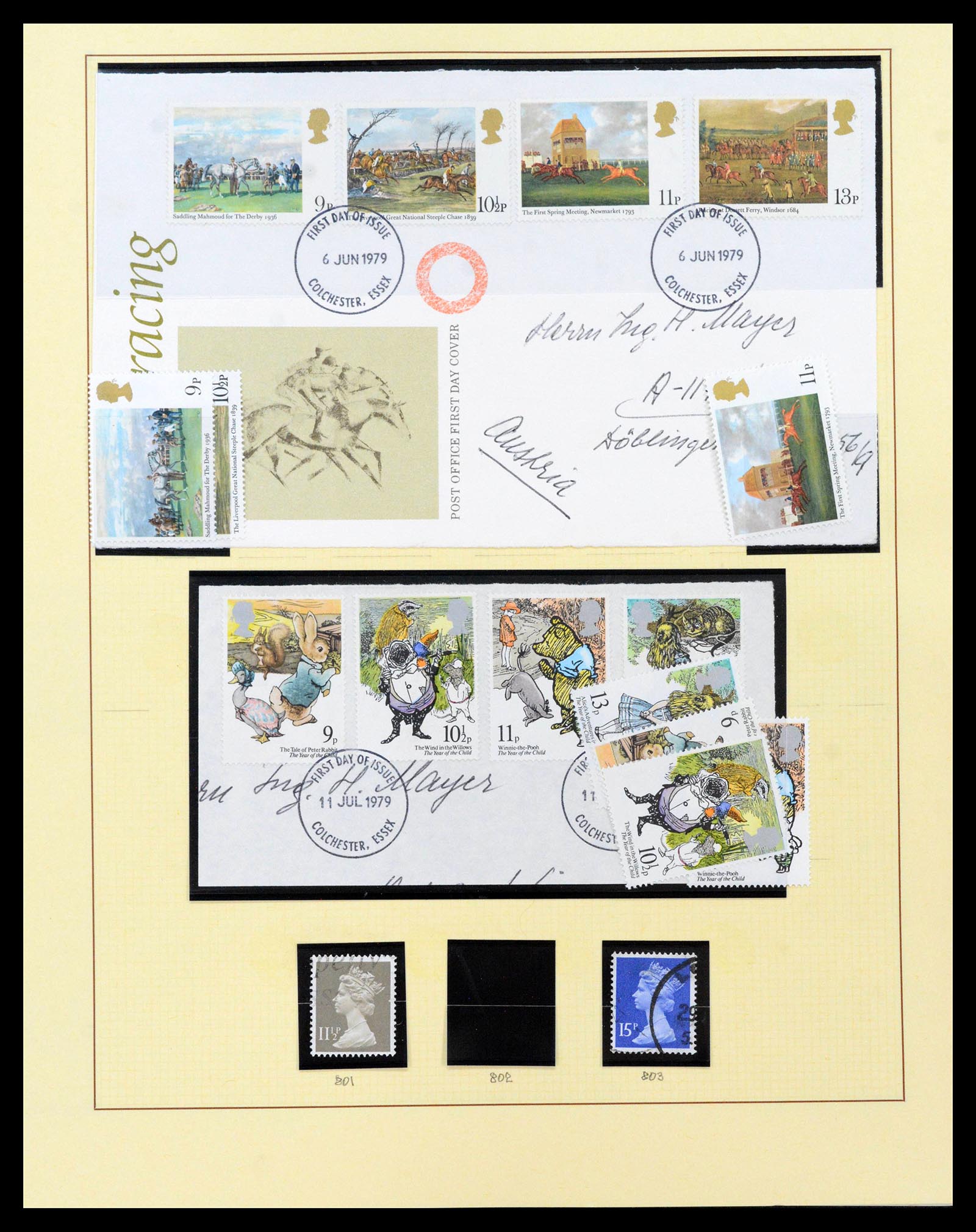 39375 0117 - Postzegelverzameling 39375 Engeland topverzameling 1840-1980.