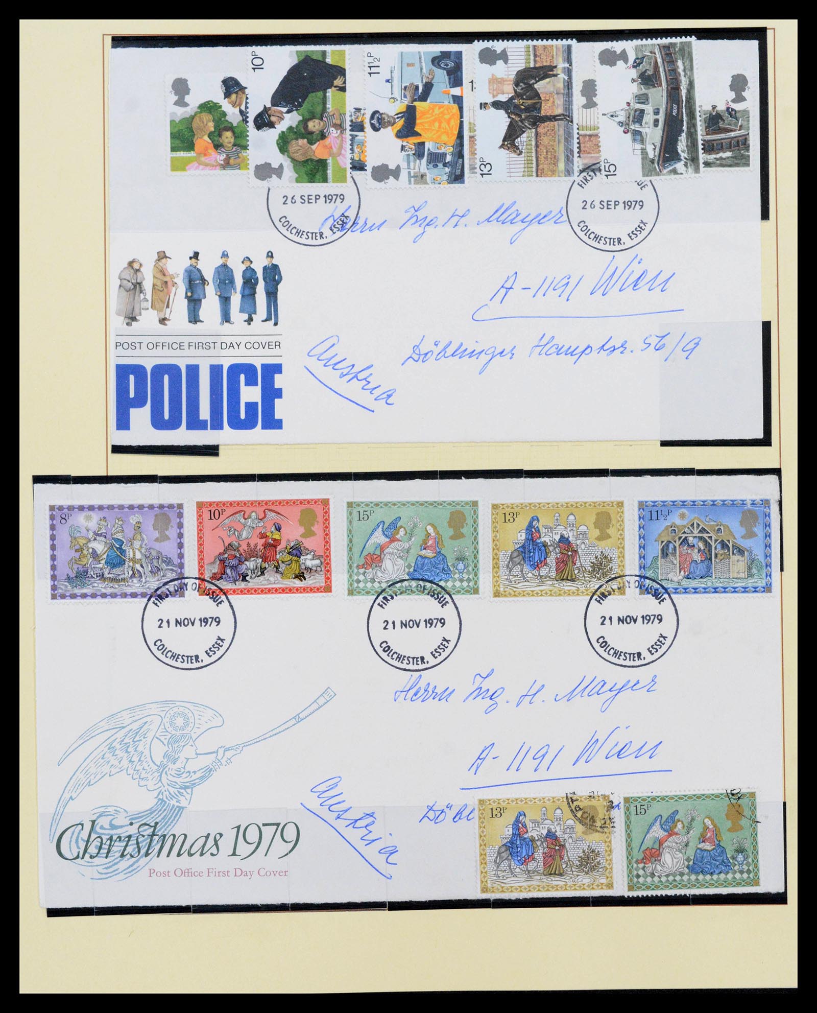 39375 0118 - Stamp collection 39375 Great Britain super collection 1840-1980.
