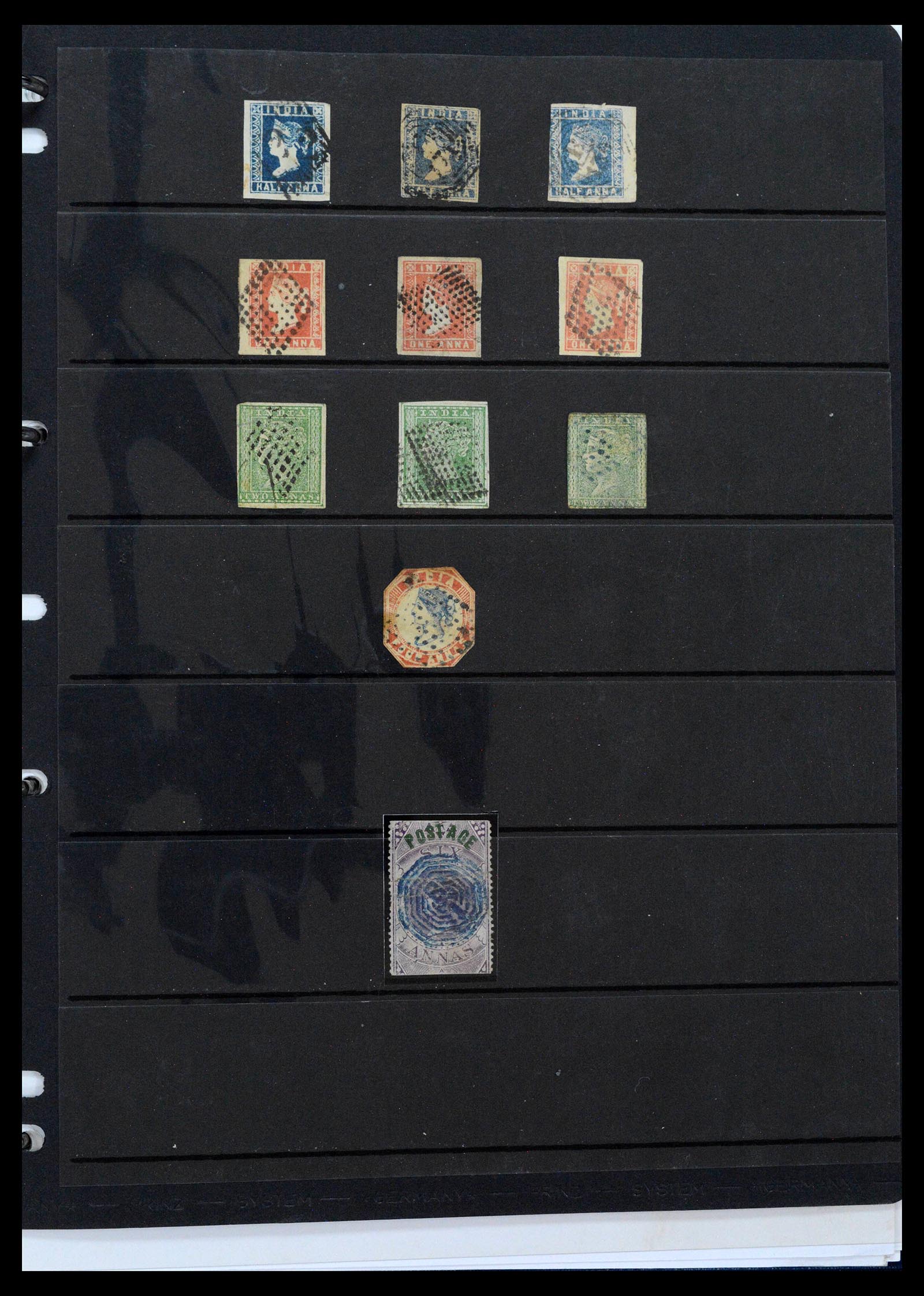 39379 0001 - Stamp collection 39379 India and States 1854-1968.