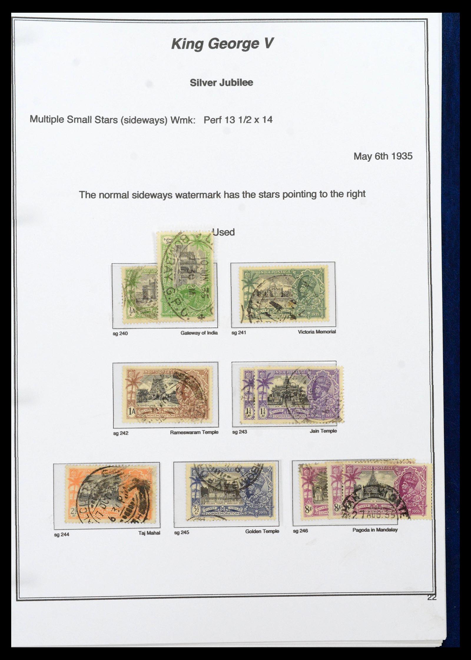 39379 0031 - Stamp collection 39379 India and States 1854-1968.