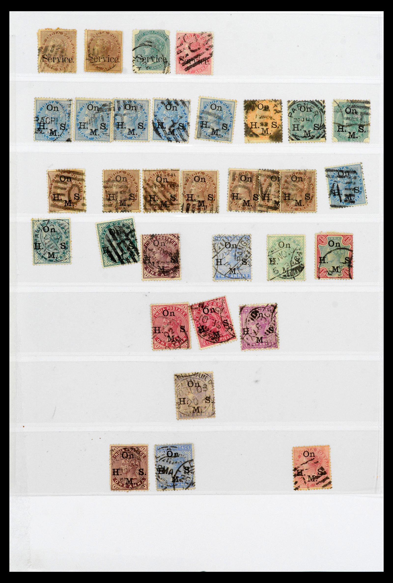 39379 0050 - Stamp collection 39379 India and States 1854-1968.