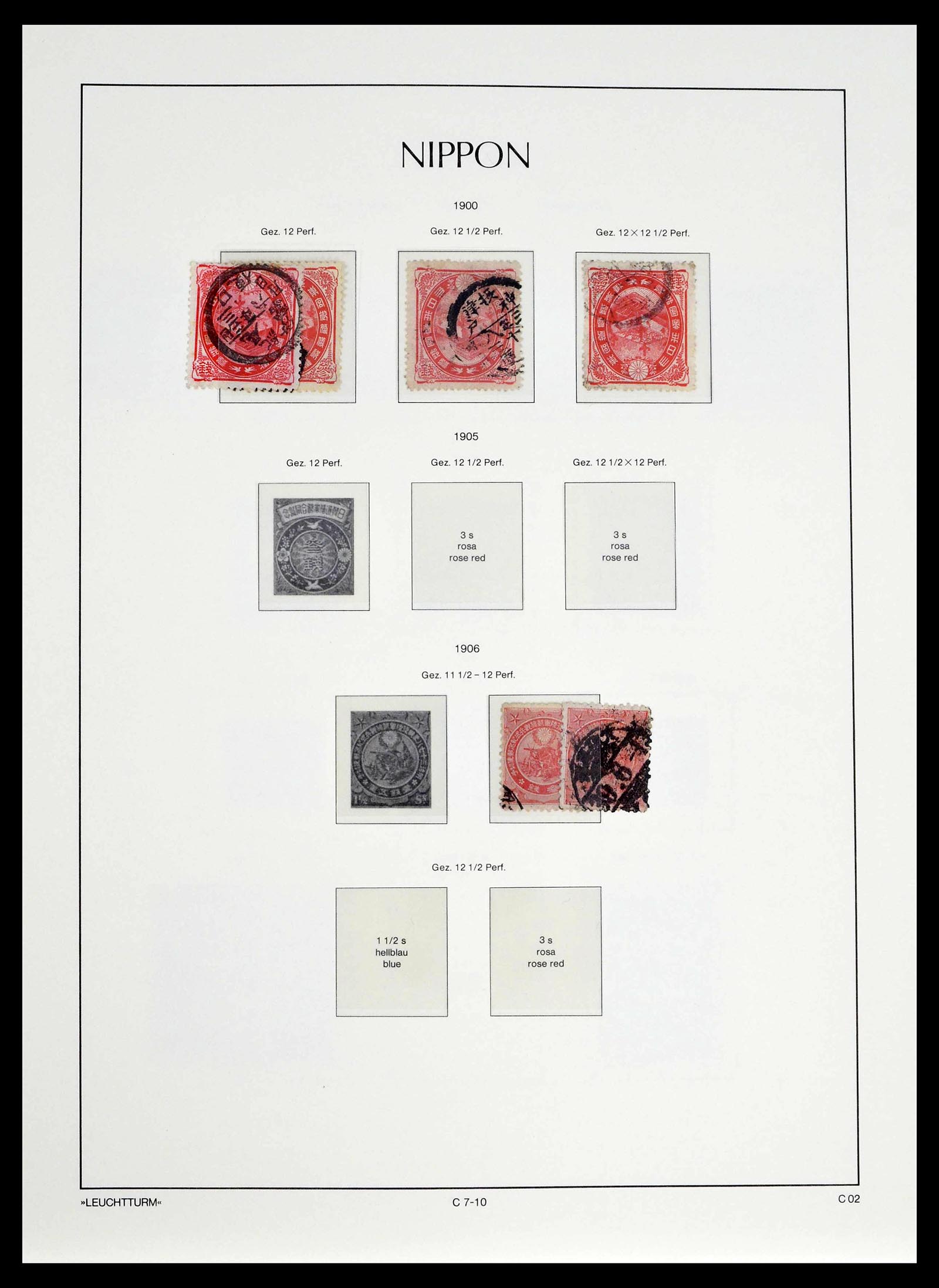39382 0029 - Postzegelverzameling 39382 Japan 1871-1941.