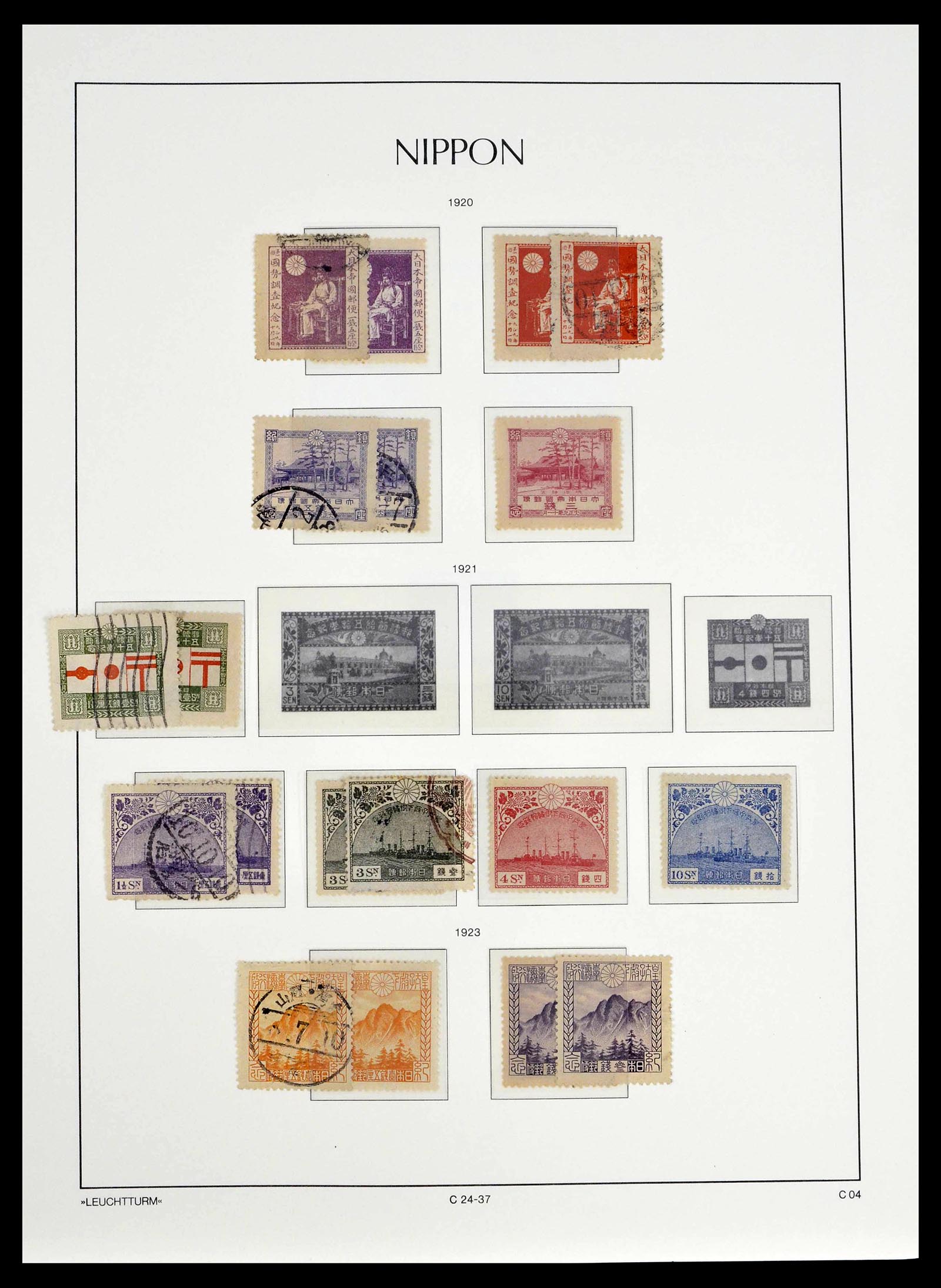 39382 0031 - Postzegelverzameling 39382 Japan 1871-1941.