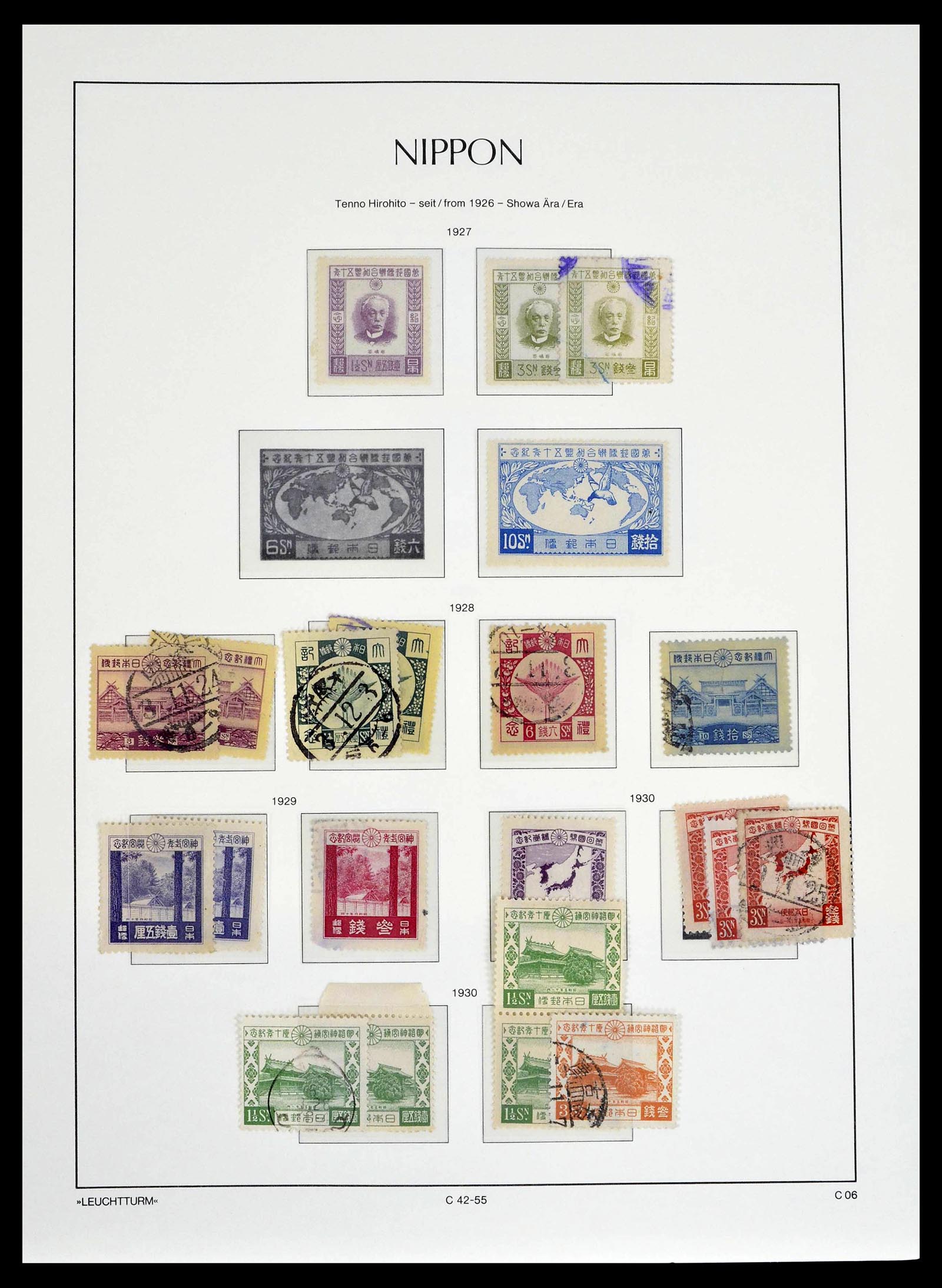 39382 0033 - Postzegelverzameling 39382 Japan 1871-1941.