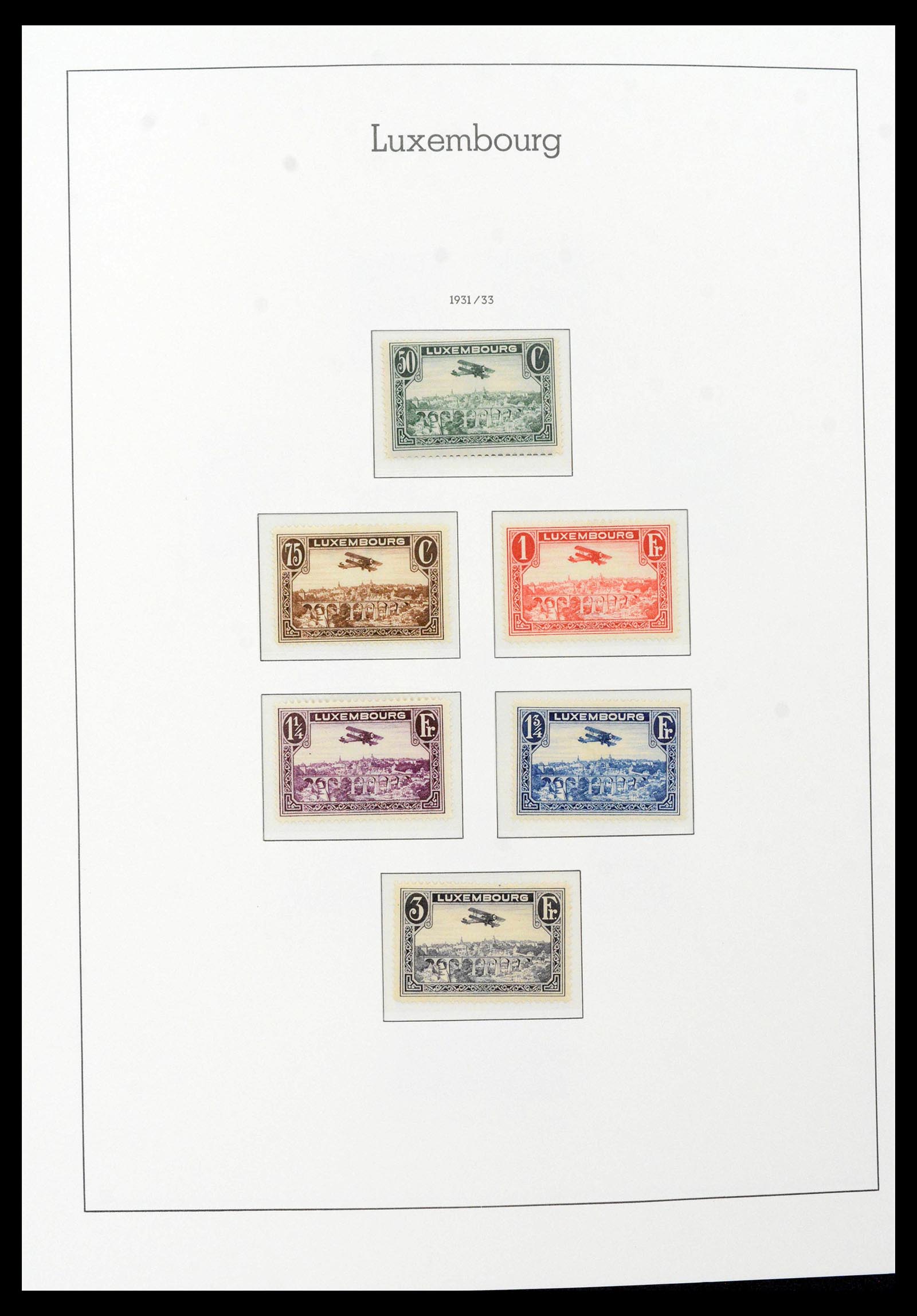 39383 0019 - Postzegelverzameling 39383 Luxemburg 1852-1990.