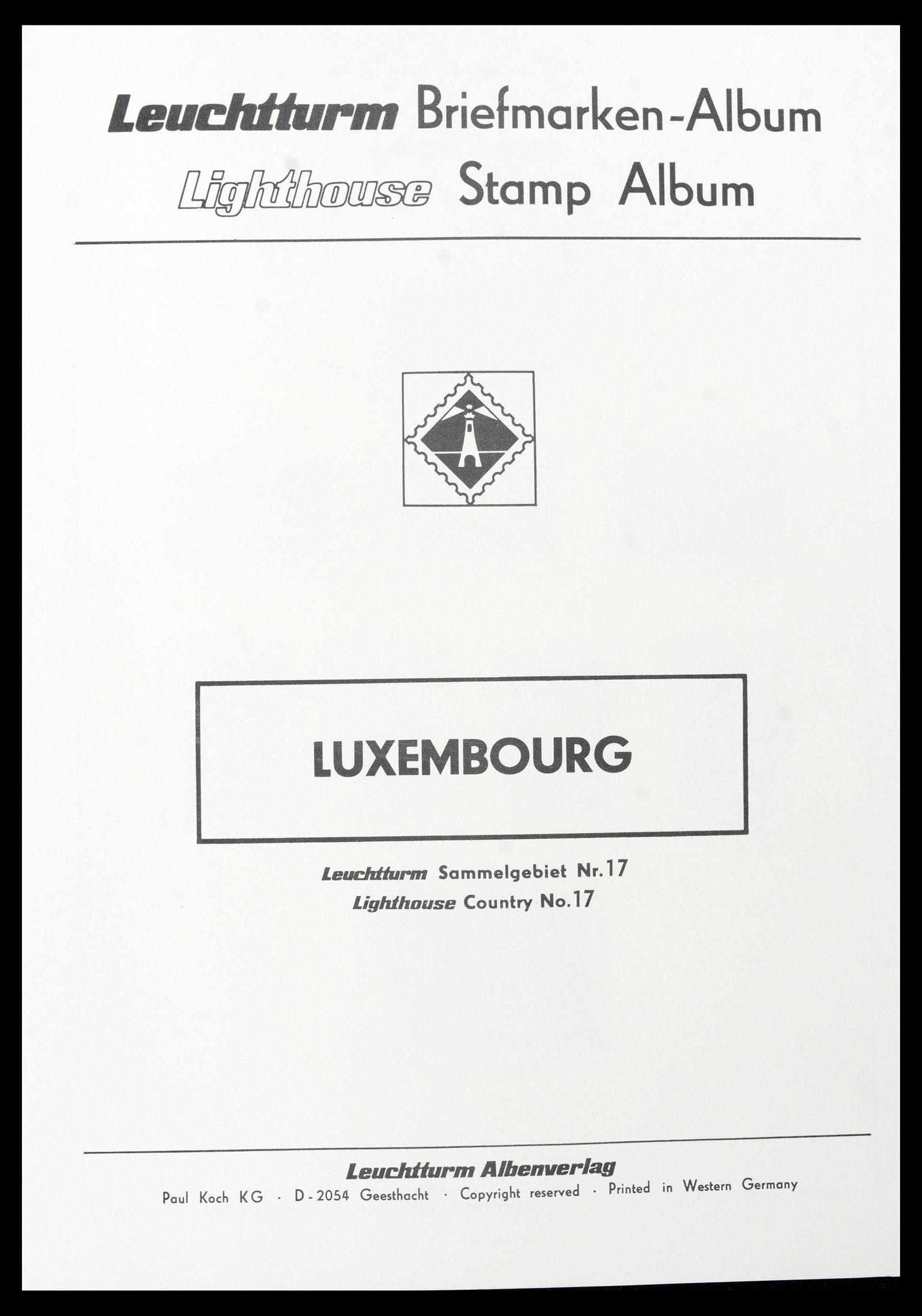 39383 0029 - Postzegelverzameling 39383 Luxemburg 1852-1990.