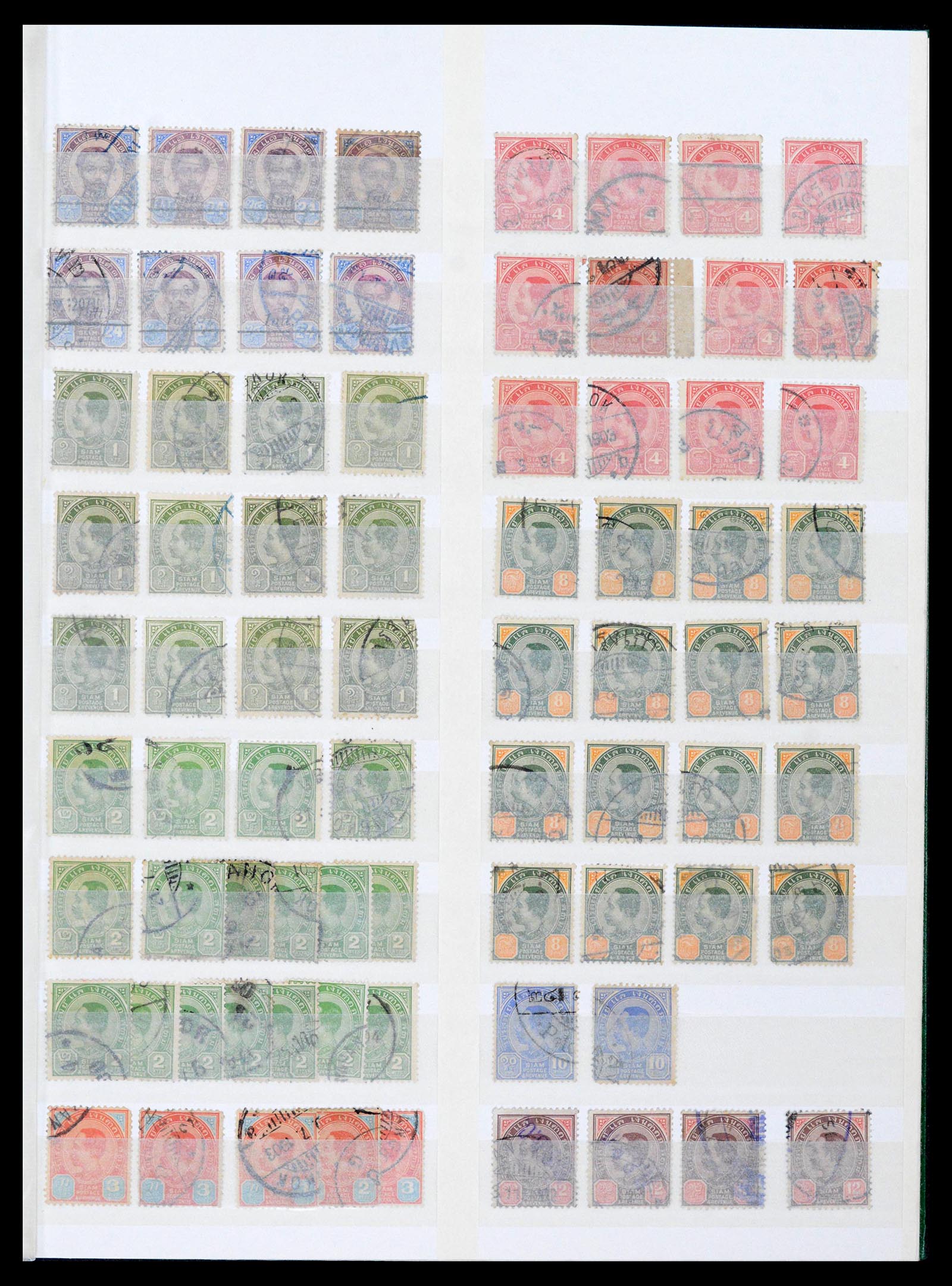 39384 0003 - Stamp collection 39384 Thailand 1883-2014.