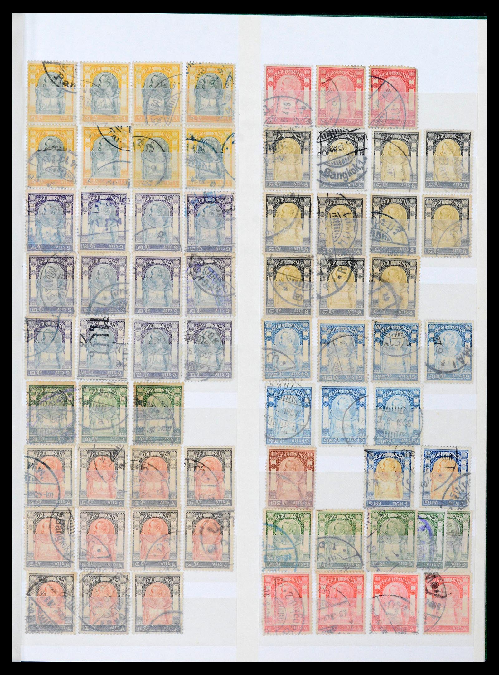 39384 0005 - Postzegelverzameling 39384 Thailand 1883-2014.