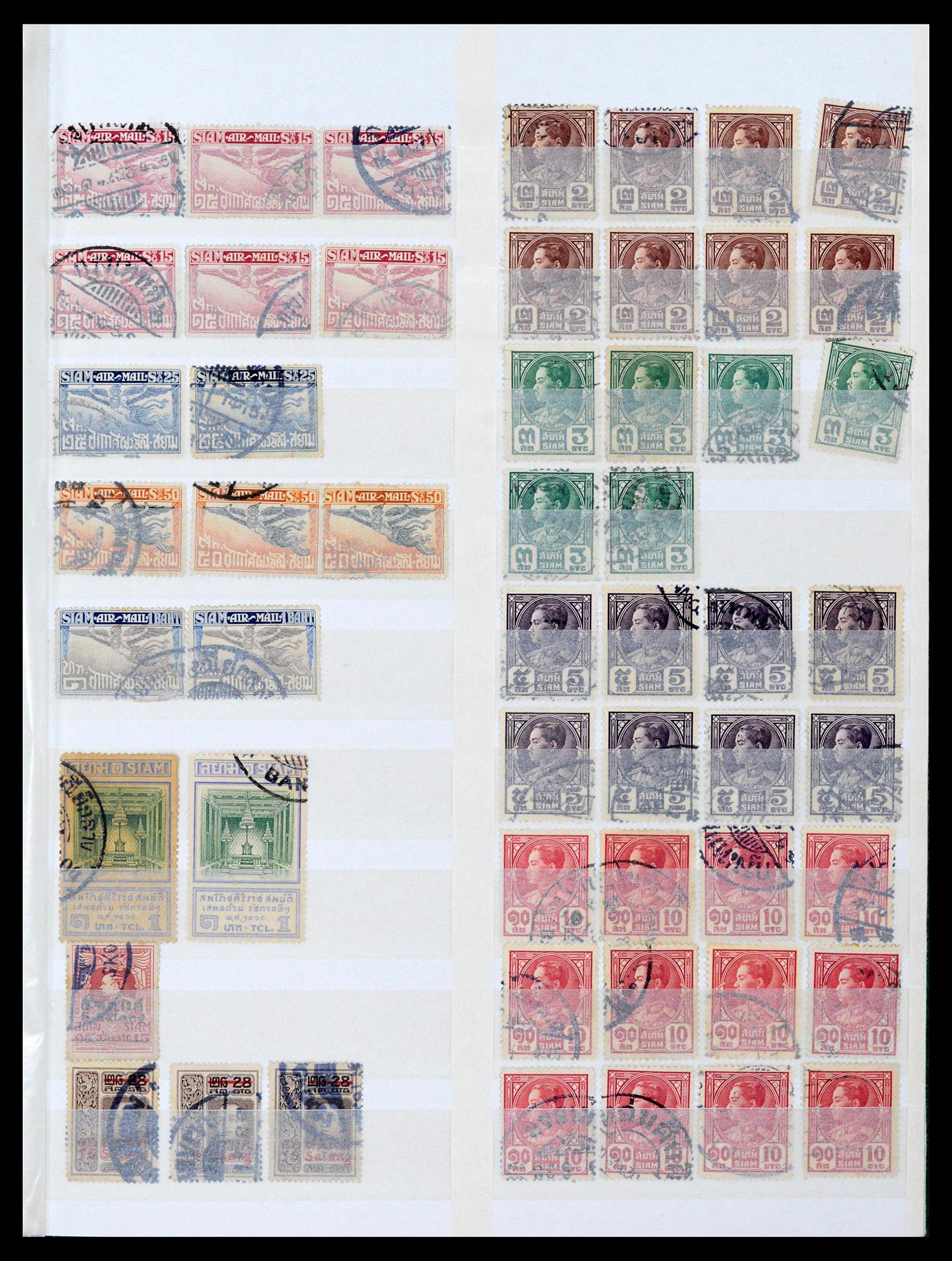 39384 0013 - Stamp collection 39384 Thailand 1883-2014.