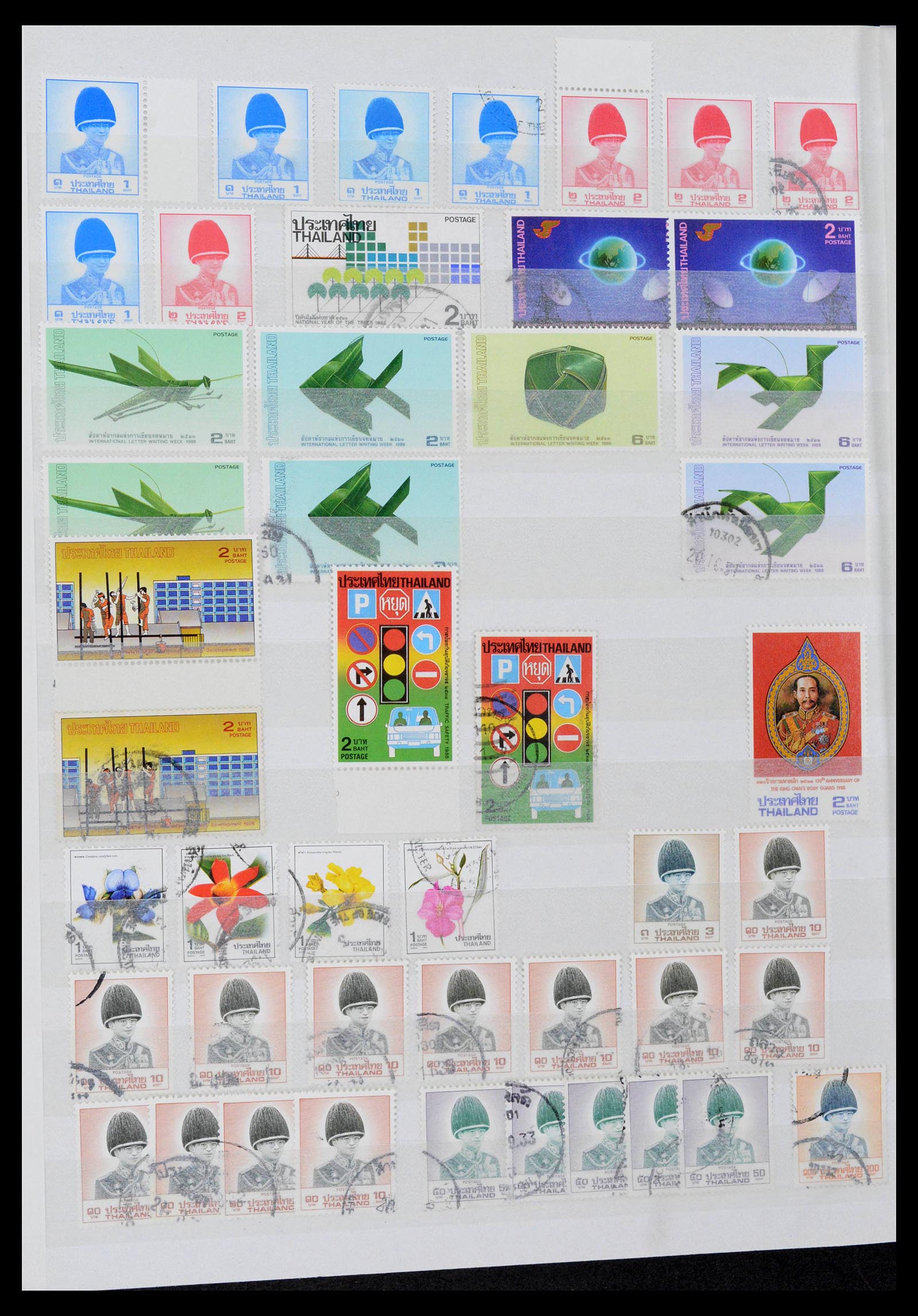 39384 0060 - Postzegelverzameling 39384 Thailand 1883-2014.