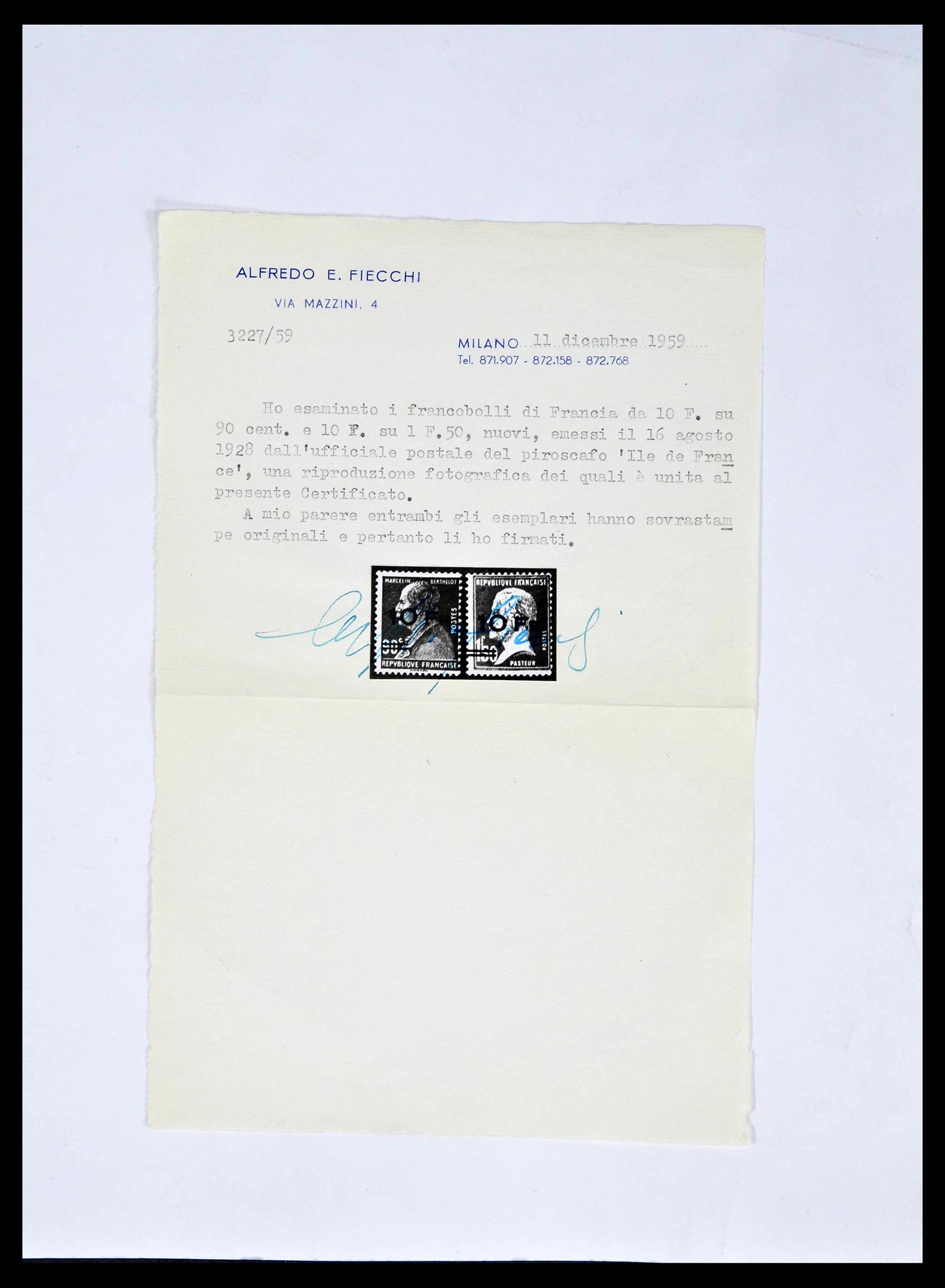 39385 0004 - Postzegelverzameling 39385 Frankrijk 1900-1944.