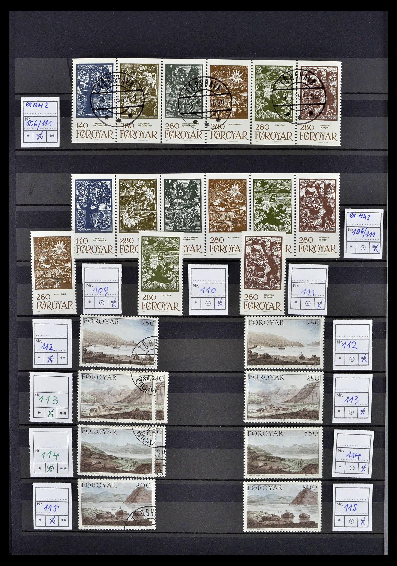 39386 0012 - Stamp collection 39386 Faroe Islands 1941-2010.