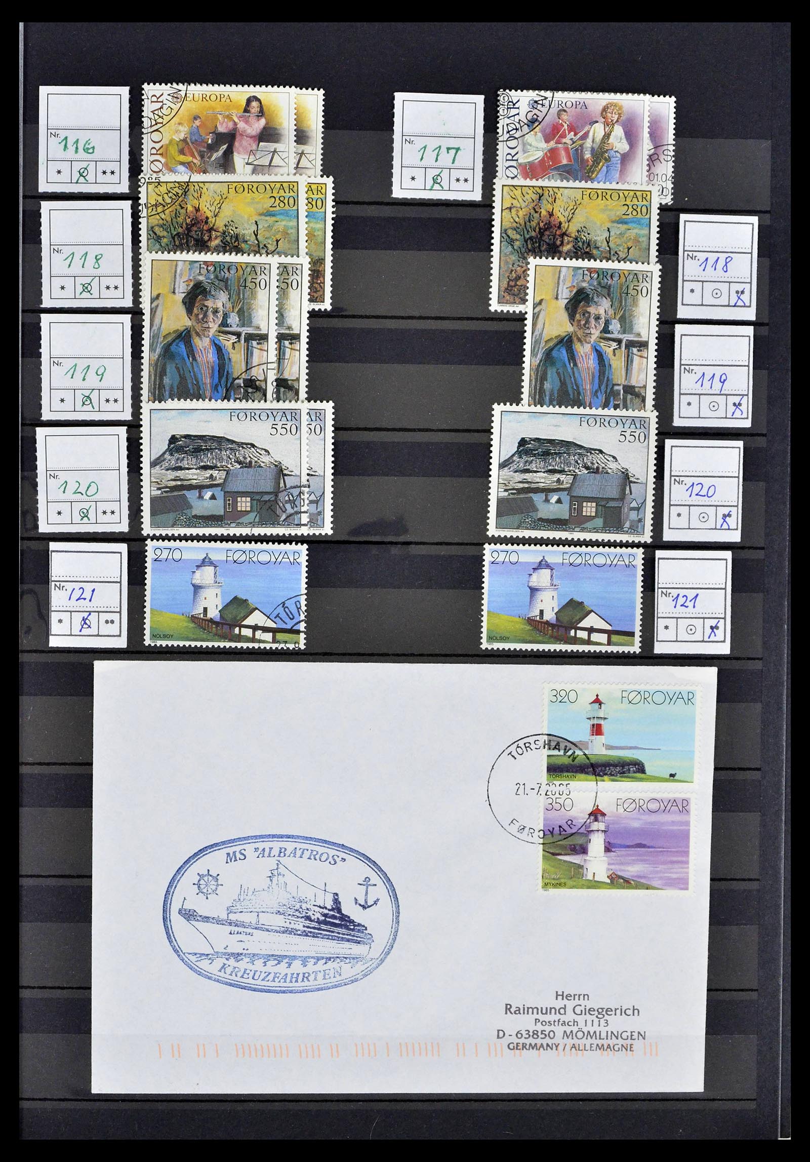 39386 0013 - Stamp collection 39386 Faroe Islands 1941-2010.