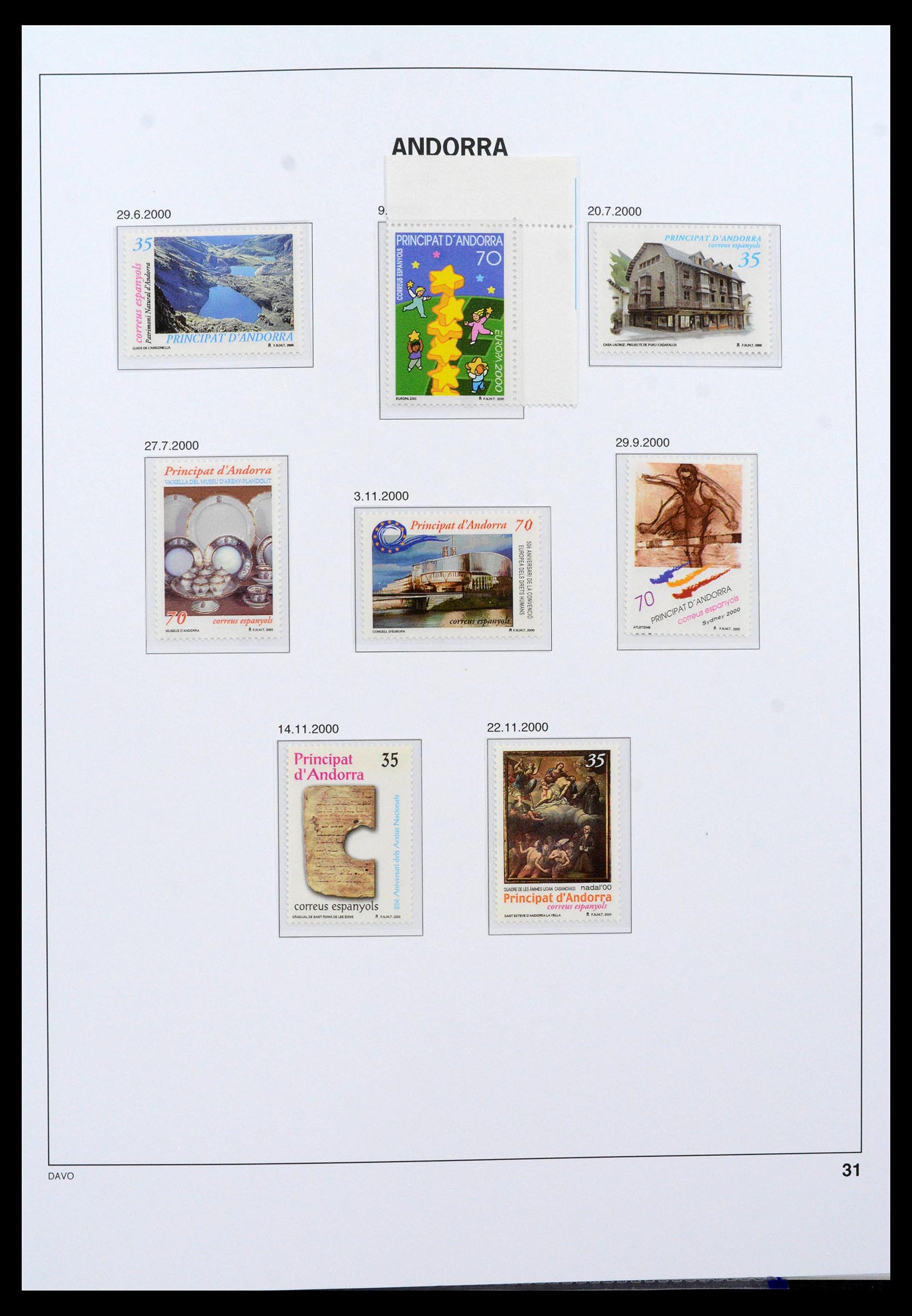 39388 0024 - Stamp collection 39388 Spanish Andorra 1928-2019!